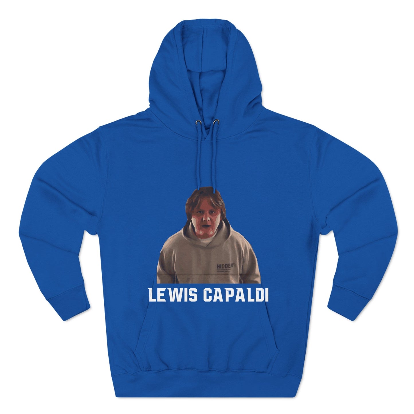 Lewis Capaldi Three-Panel Fleece Hoodie - Graphic