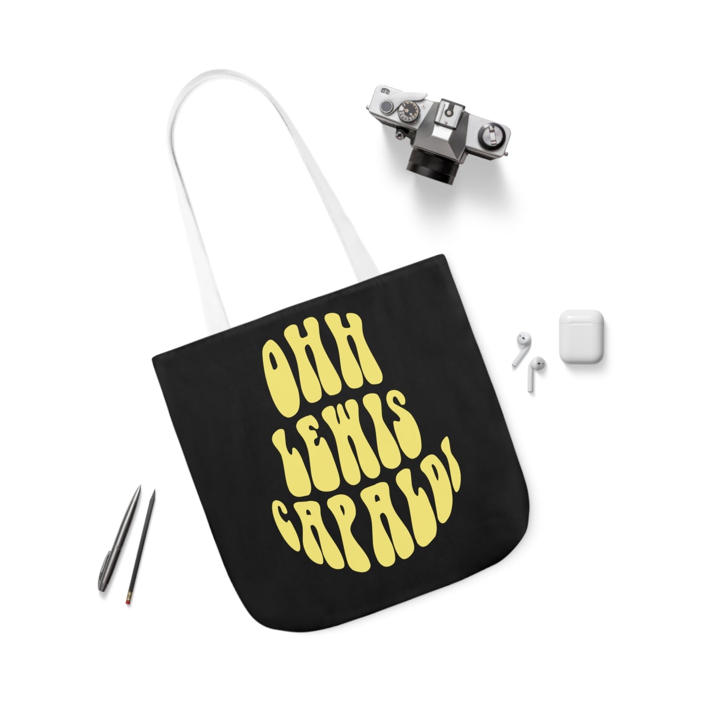 Lewis Capaldi Canvas Tote Bag - Ooh Lewis Capaldi