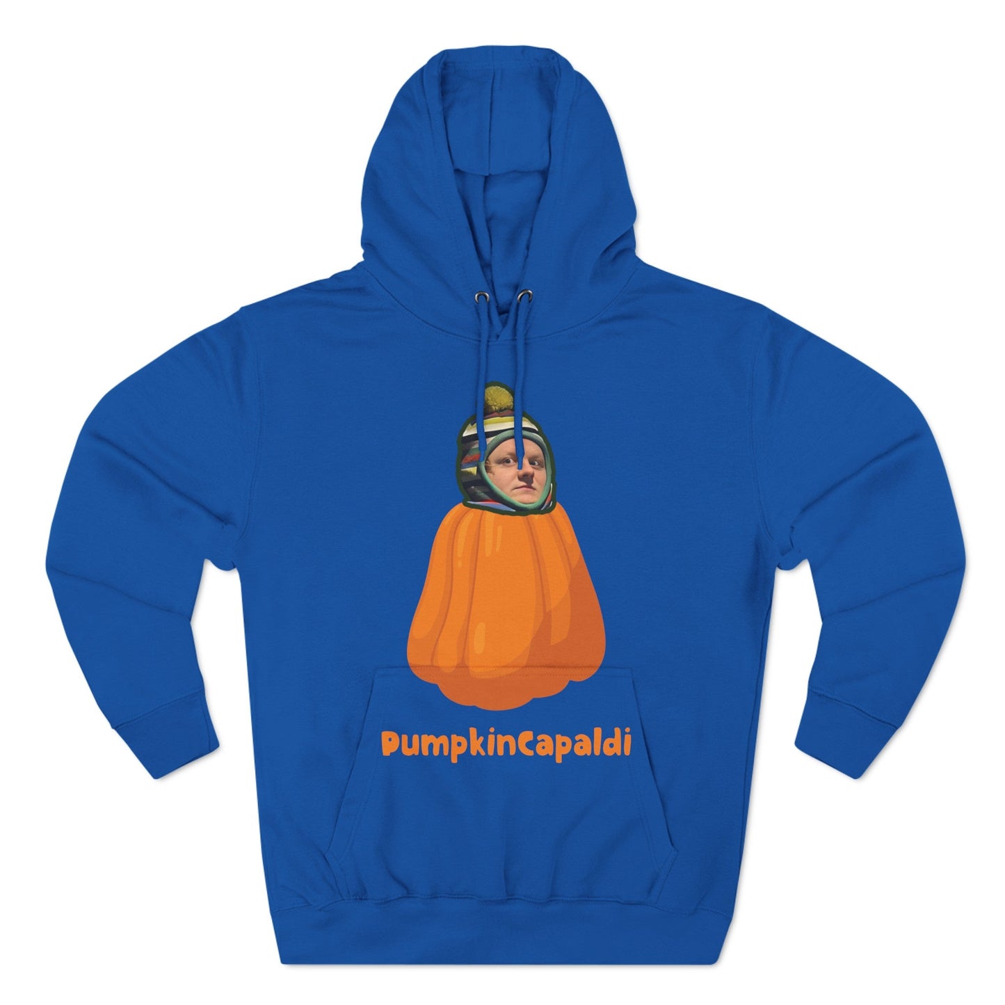 Lewis Capaldi Three-Panel Fleece Hoodie - Pumpkin Capaldi