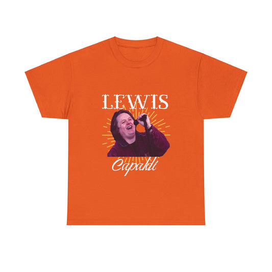 Lewis Capaldi Unisex Heavy Cotton Tee - Graphic