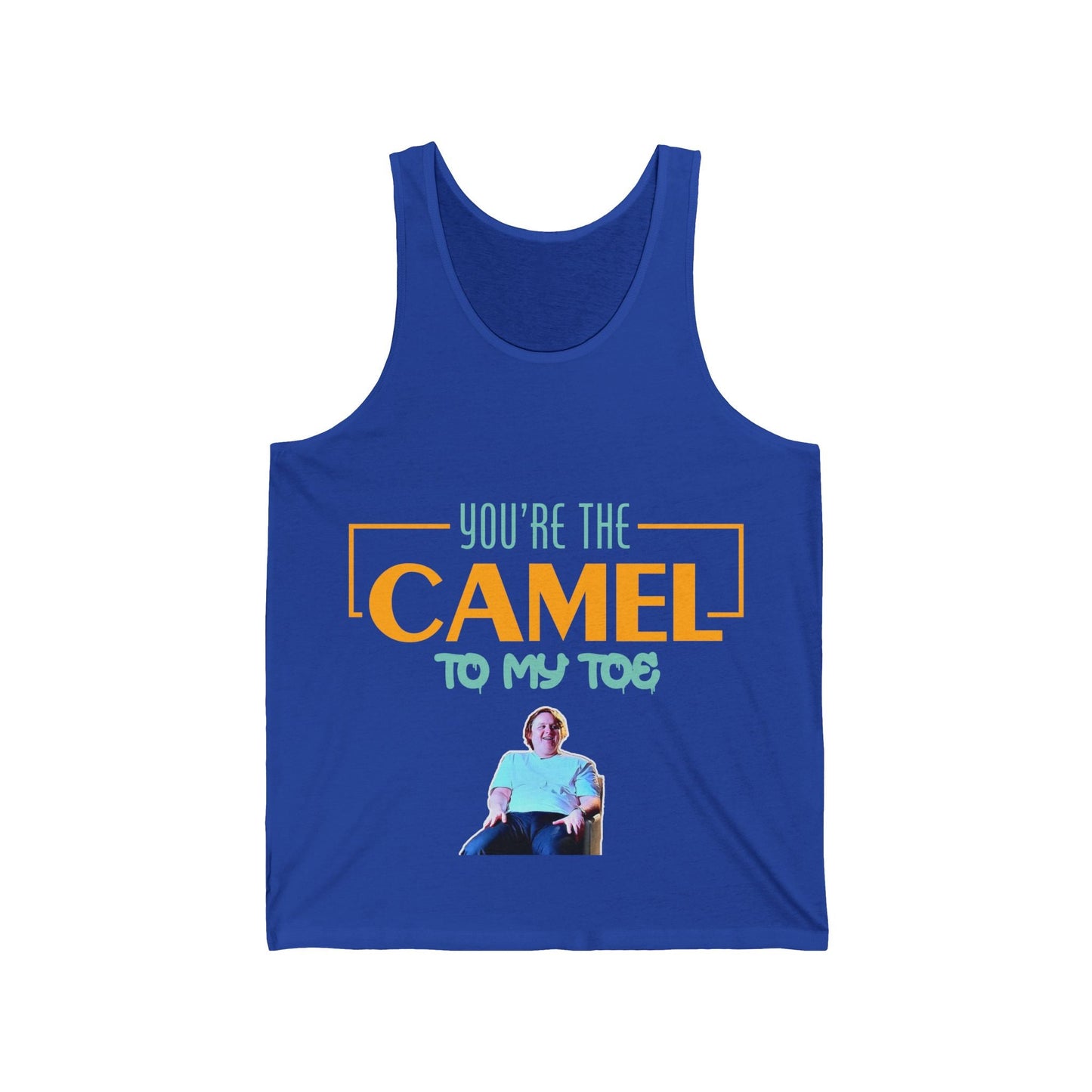 Lewis Capaldi Unisex Jersey Tank Top - You're the camel to my toe