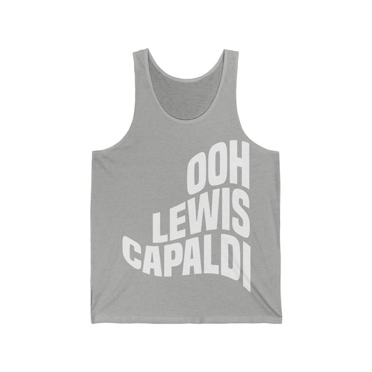 Lewis Capaldi Unisex Jersey Tank Top - Ooh Lewis Capaldi