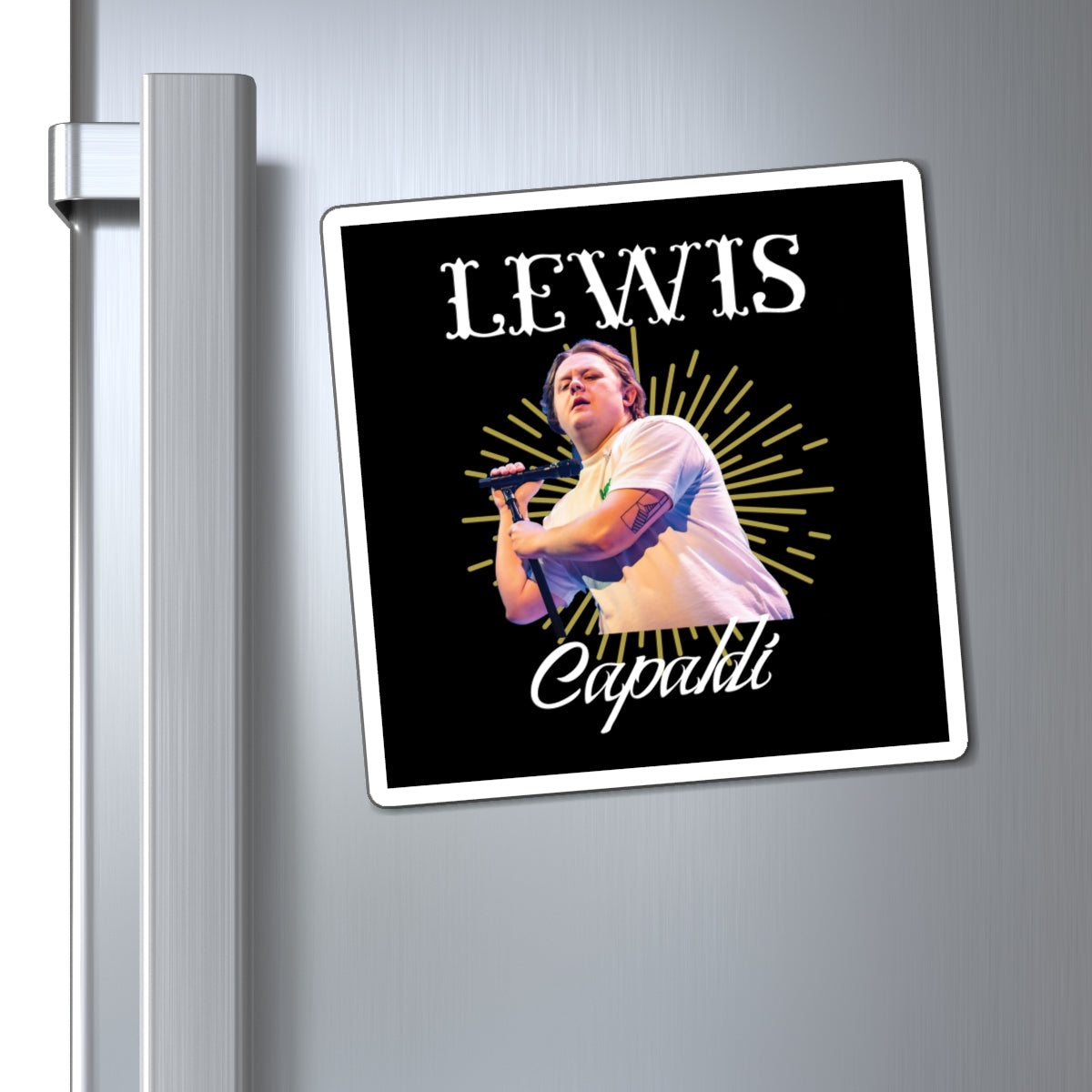 Lewis Capaldi Magnets - Graphic