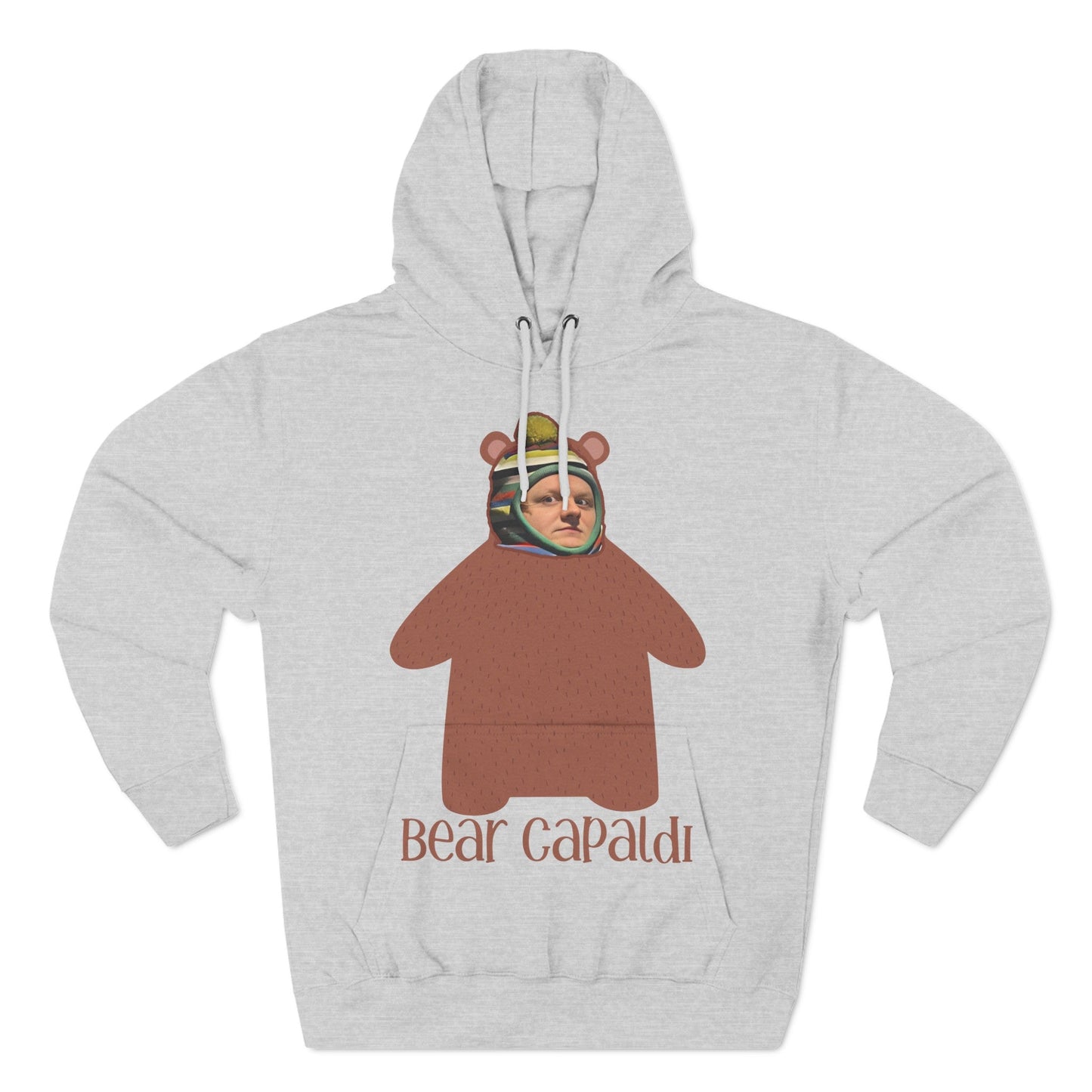 Lewis Capaldi Three-Panel Fleece Hoodie - Bear Capaldi