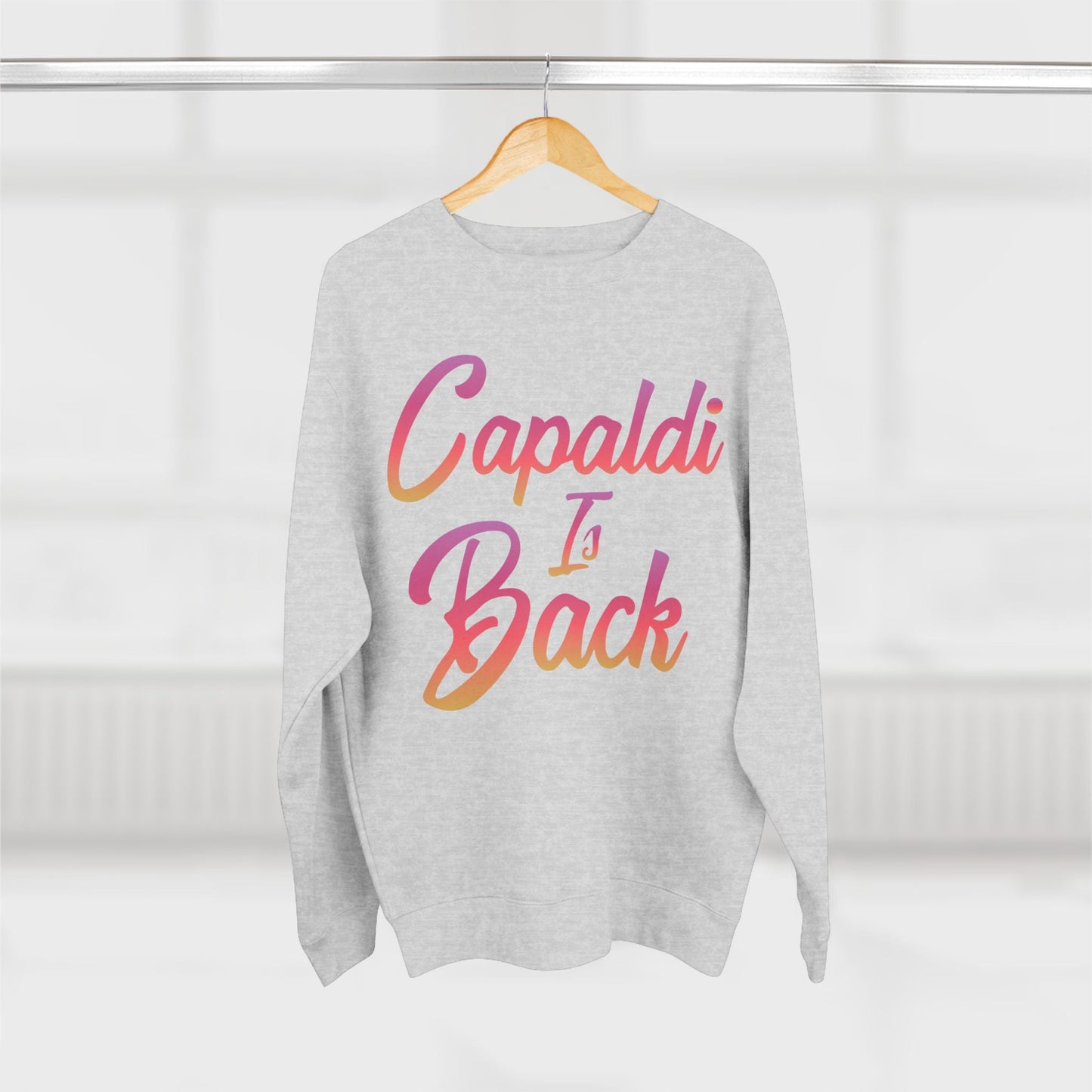 Lewis Capaldi Unisex Crewneck Sweatshirt - Capaldi Is Back