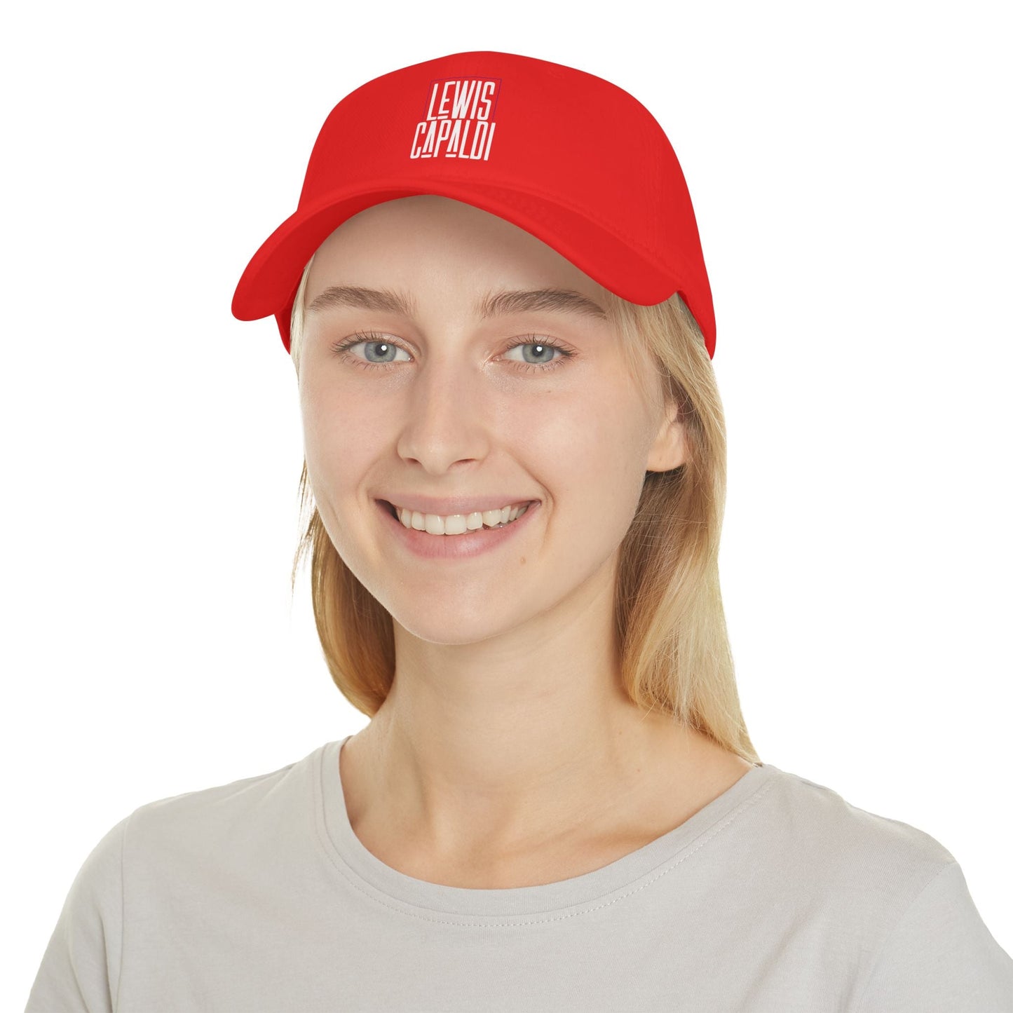 Lewis Capaldi Low Profile Baseball Hat - Writing