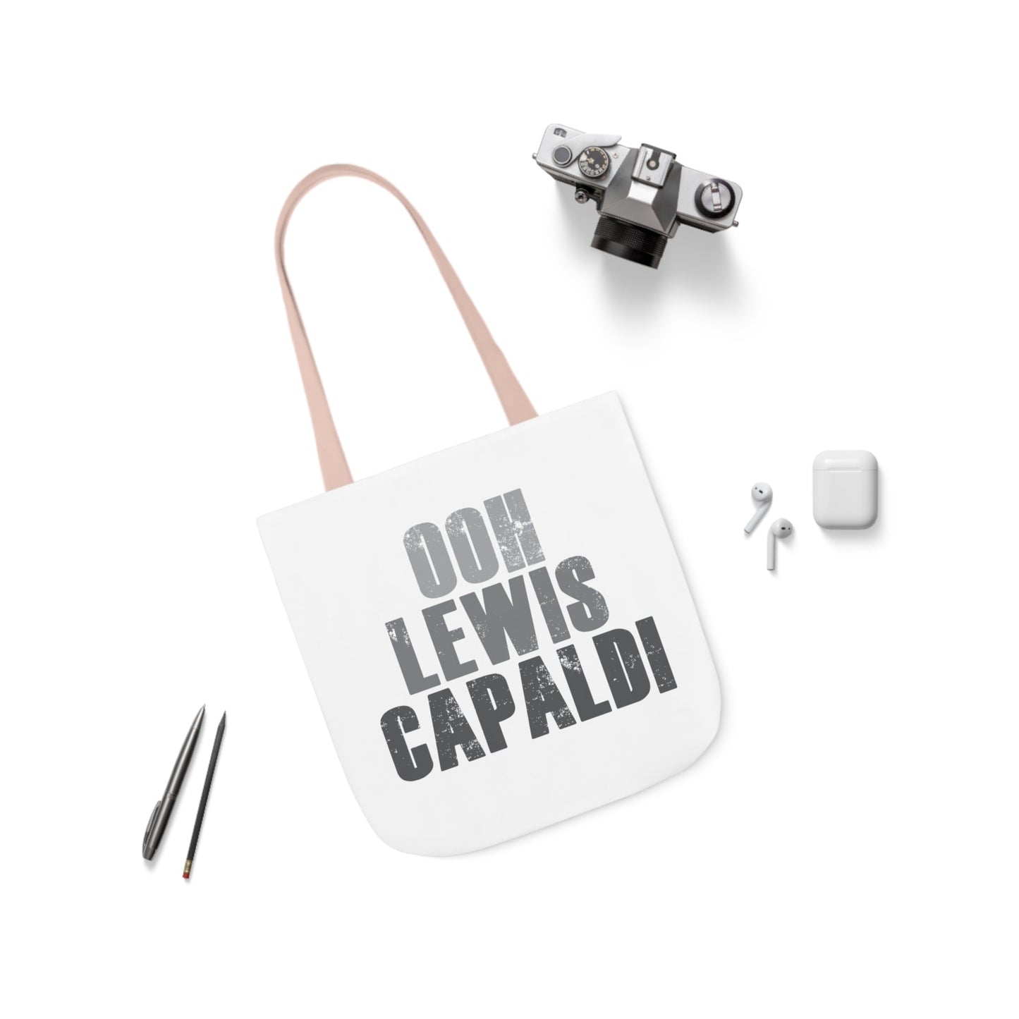 Lewis Capaldi Canvas Tote Bag - Ooh Lewis Capaldi