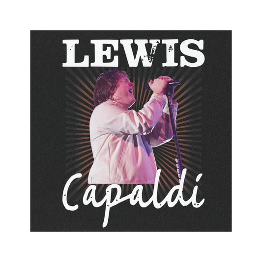 Lewis Capaldi Car Magnet - Graphic