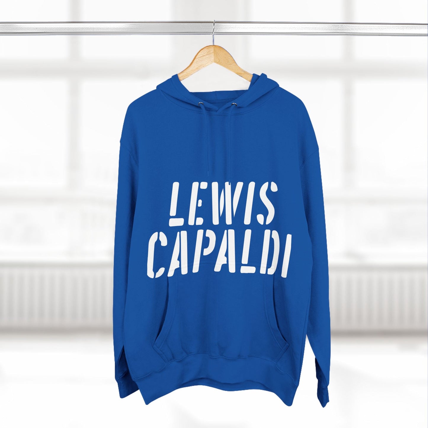 Lewis Capaldi Three-Panel Fleece Hoodie - Writing