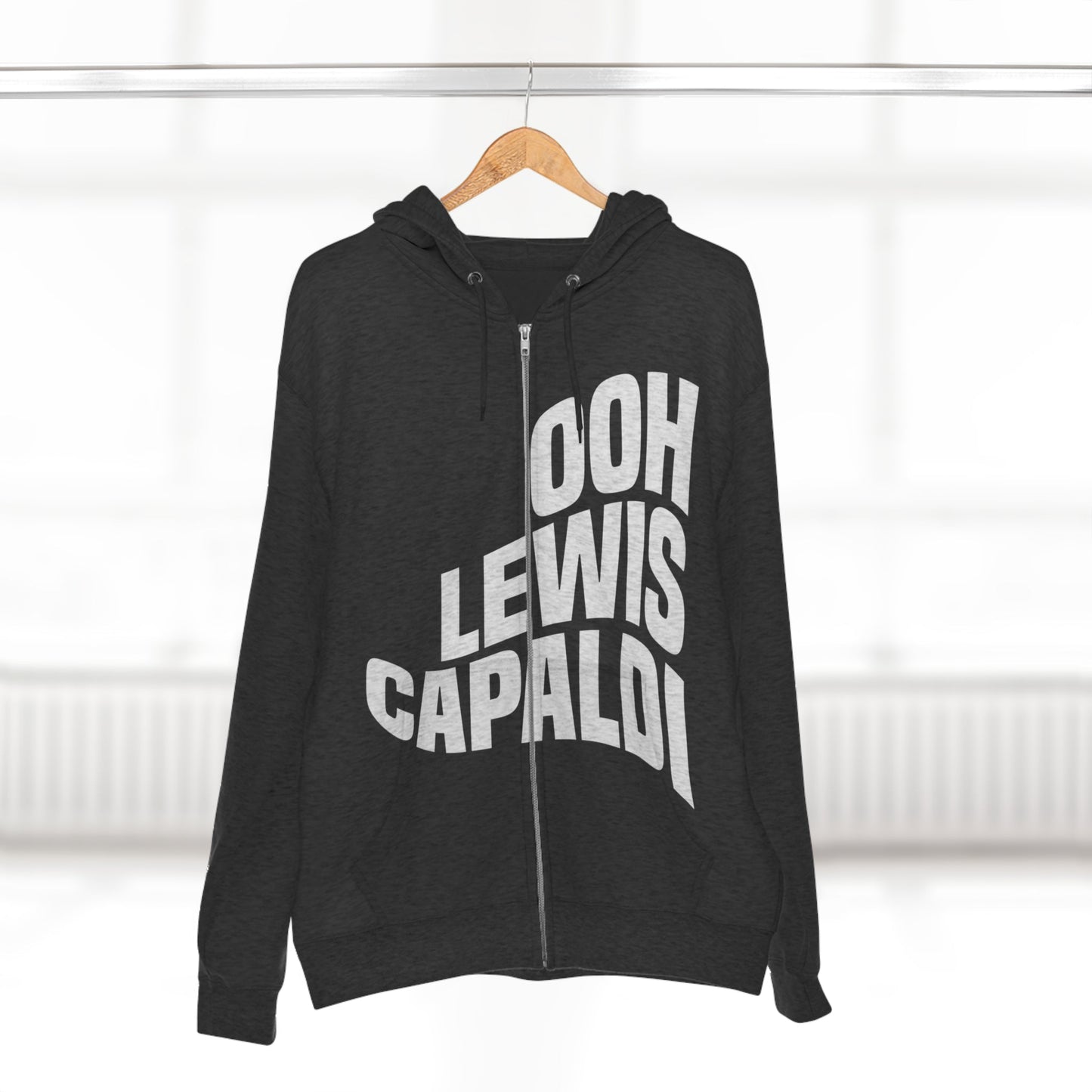 Lewis Capaldi Unisex Zip Hoodie - Ooh Lewis Capaldi