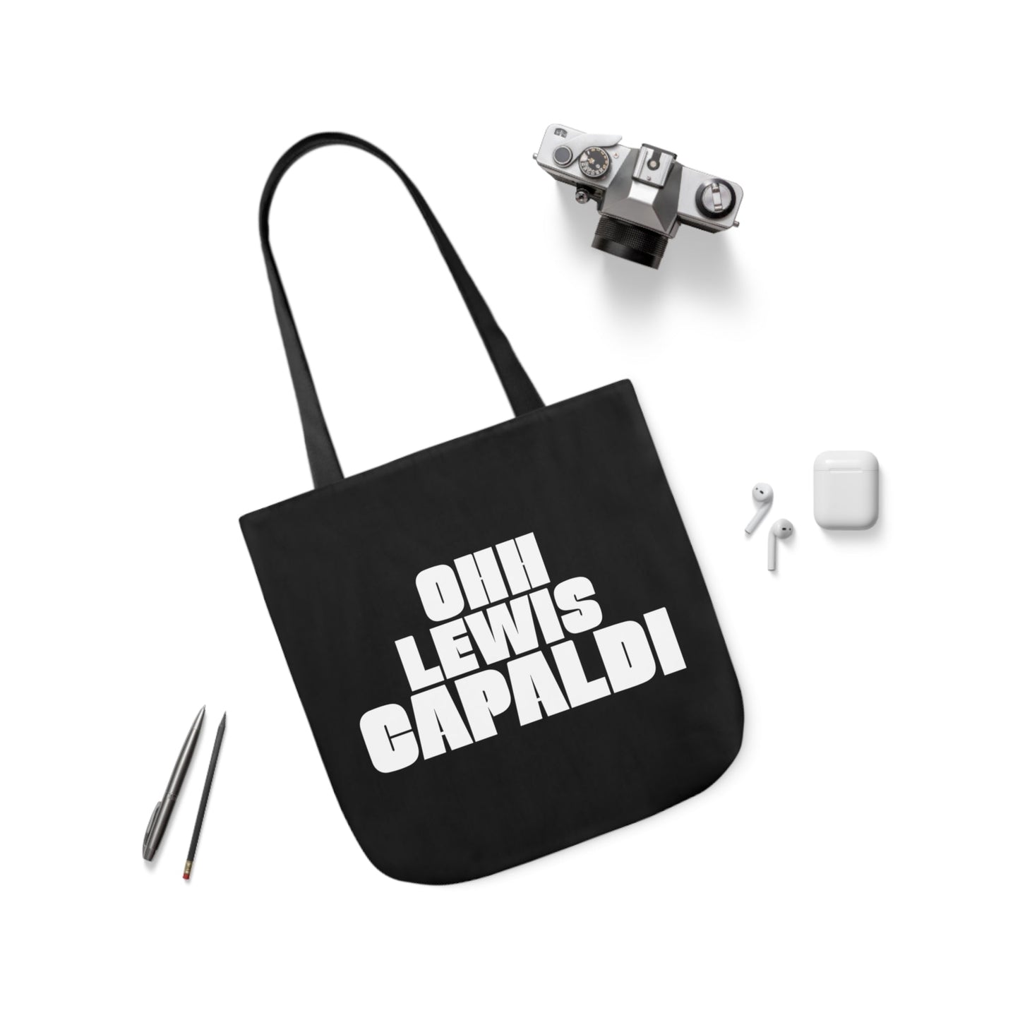 Lewis Capaldi Canvas Tote Bag - Ohh Lewis Capaldi