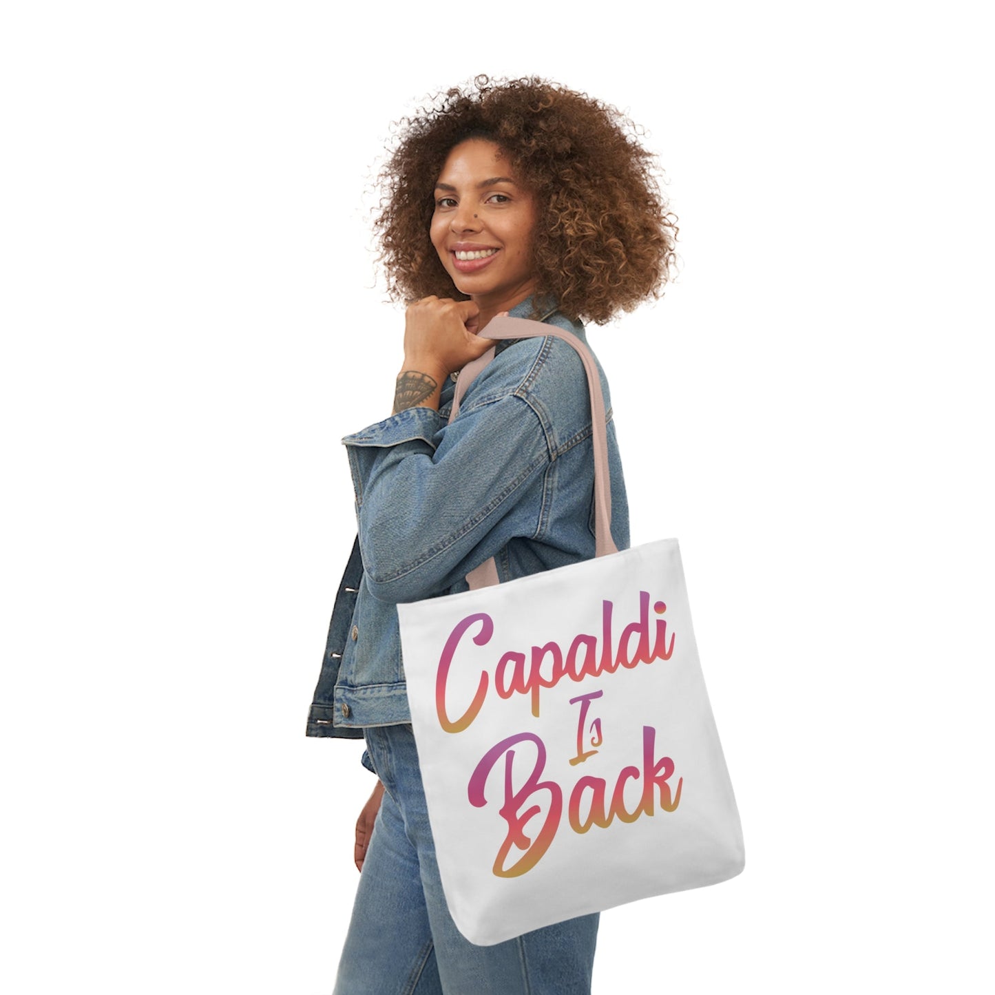 Lewis Capaldi Canvas Tote Bag - Capaldi is back