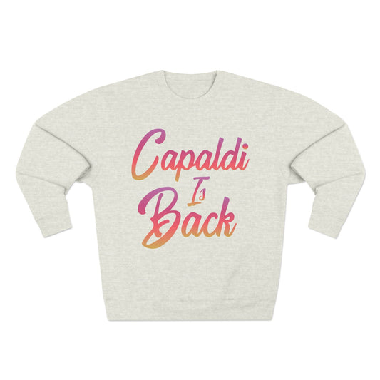 Lewis Capaldi Unisex Crewneck Sweatshirt - Capaldi Is Back