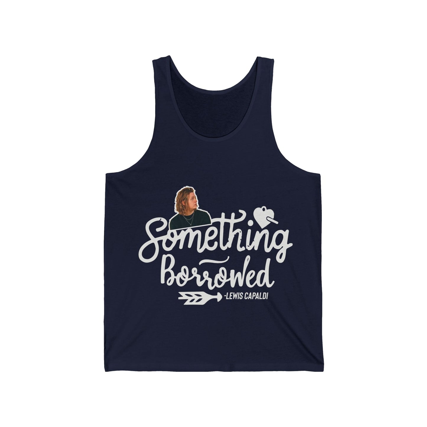 Lewis Capaldi Unisex Jersey Tank - Something Borrowed