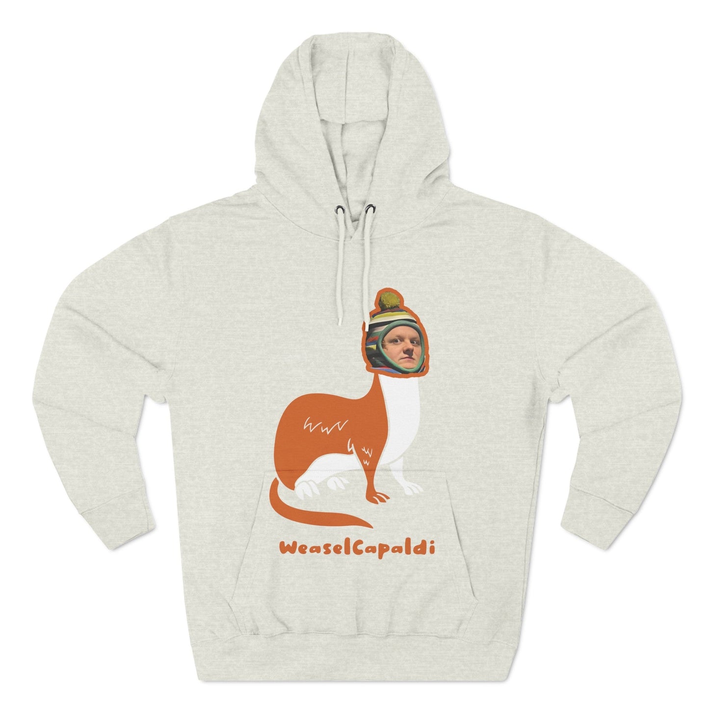 Lewis Capaldi Three-Panel Fleece Hoodie - Weasel Capaldi