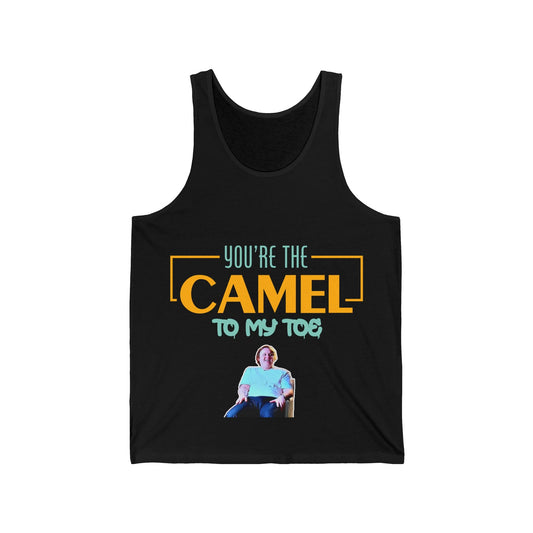 Lewis Capaldi Unisex Jersey Tank Top - You're the camel to my toe