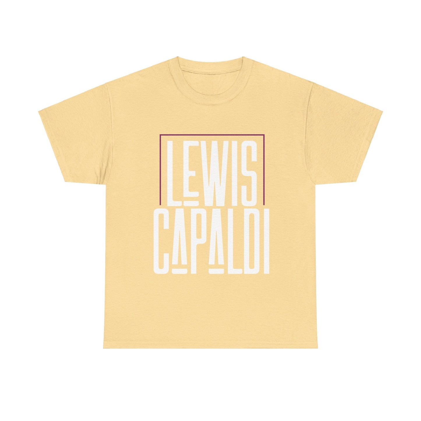 Lewis Capaldi Unisex Heavy Cotton Tee - Writing