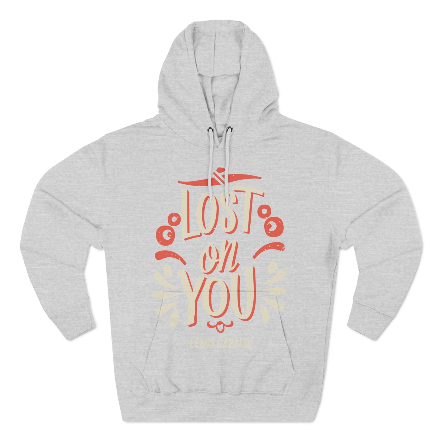 Lewis Capaldi Three-Panel Fleece Hoodie - Lost on you