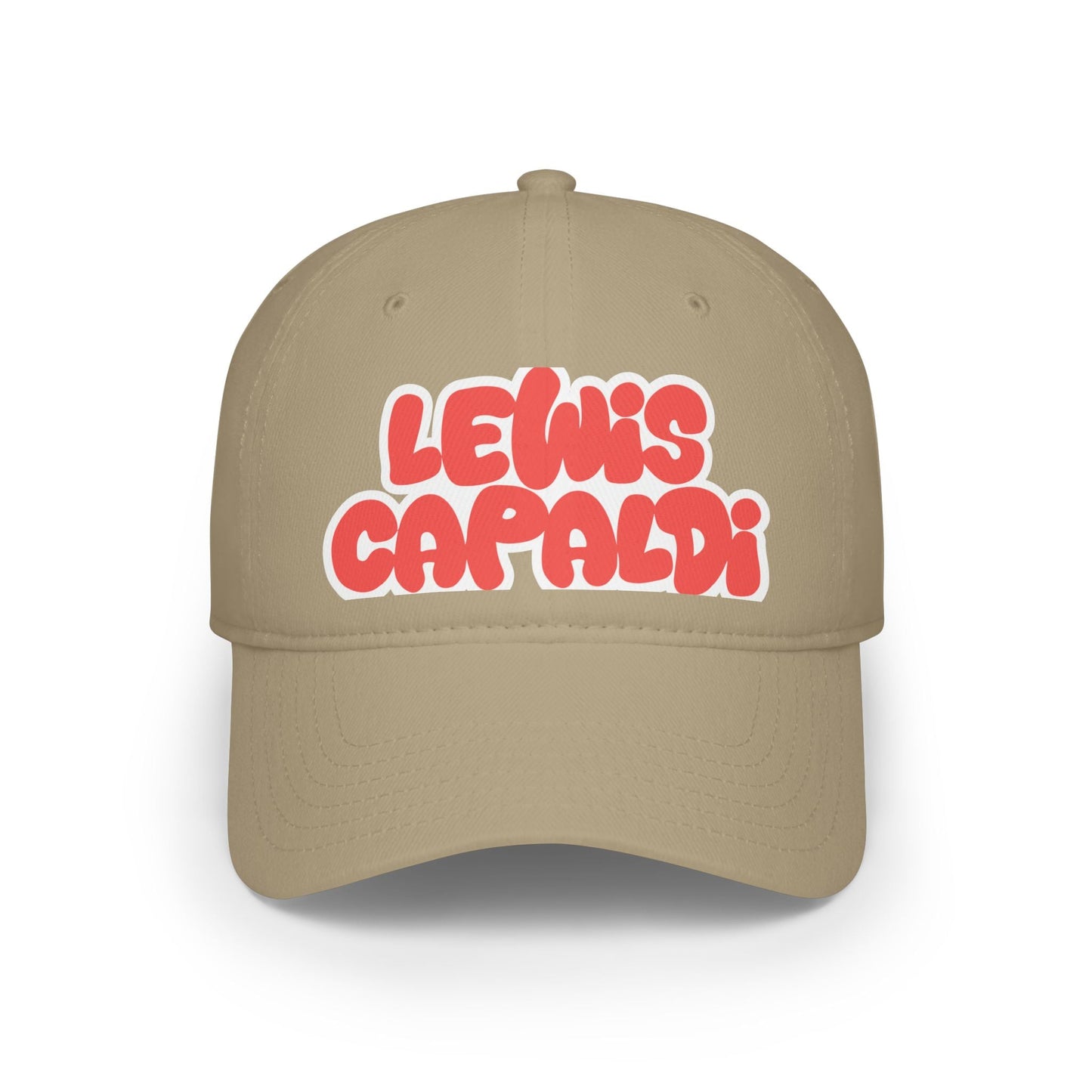 Lewis Capaldi Low Profile Baseball Hat - Writing