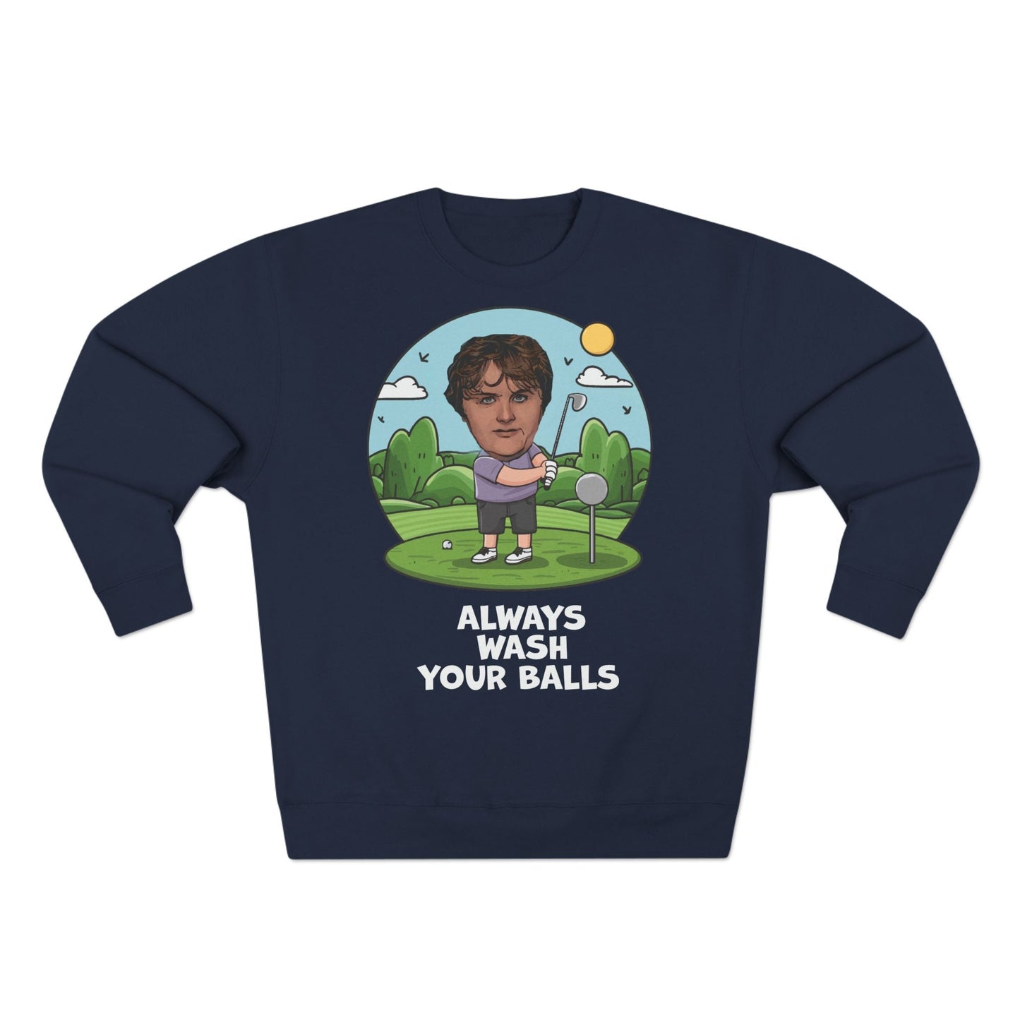 Lewis Capaldi Unisex Crewneck Sweatshirt - Golfing