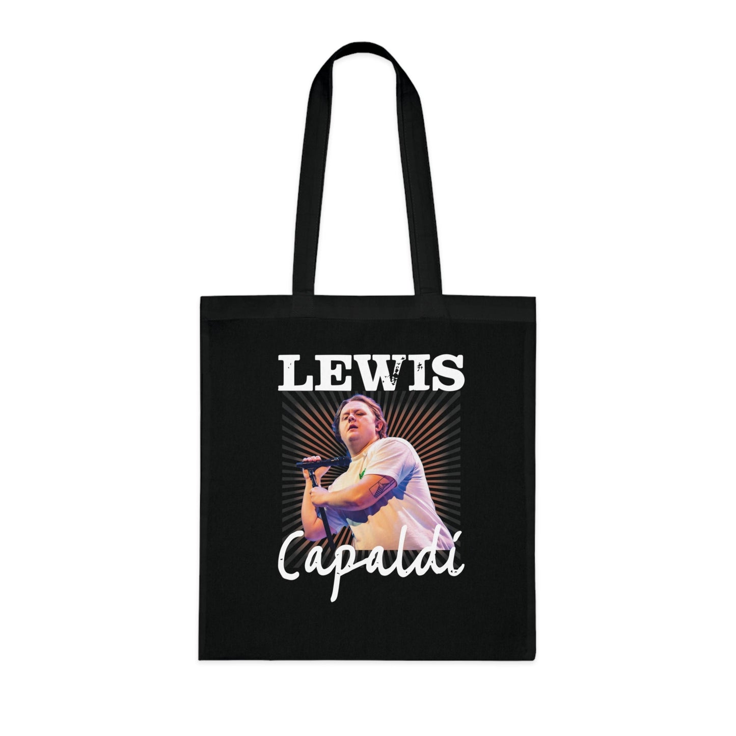 Lewis Capaldi Cotton Tote Bag - Graphic