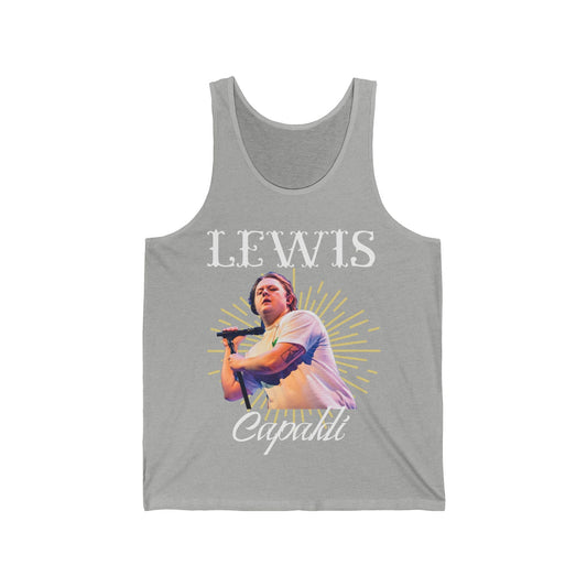 Lewis Capaldi Unisex Jersey Tank Top - Graphic