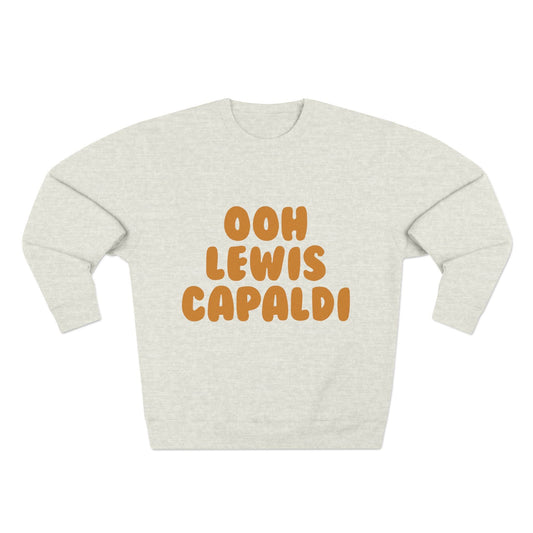 Lewis Capaldi Unisex Crewneck Sweatshirt - Ooh Lewis Capaldi