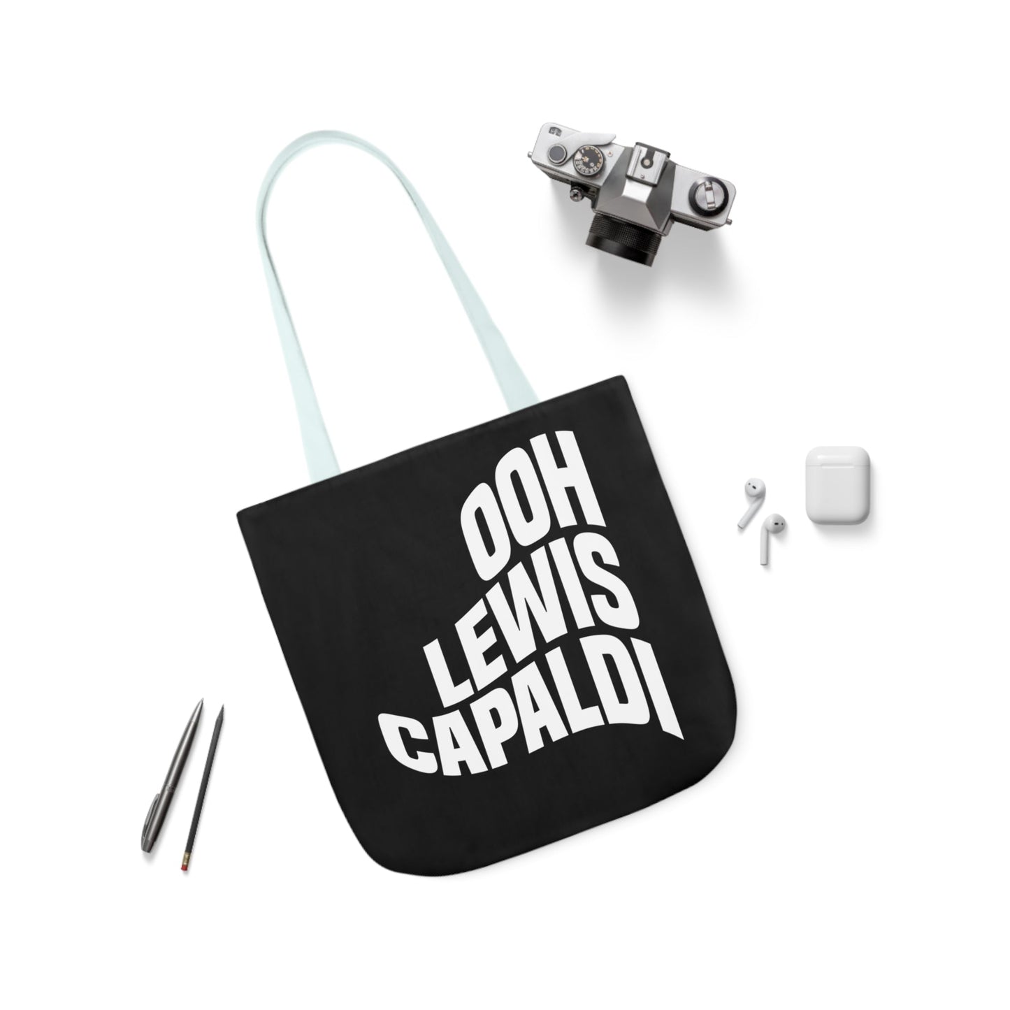 Lewis Capaldi Canvas Tote Bag - Ooh Lewis Capaldi