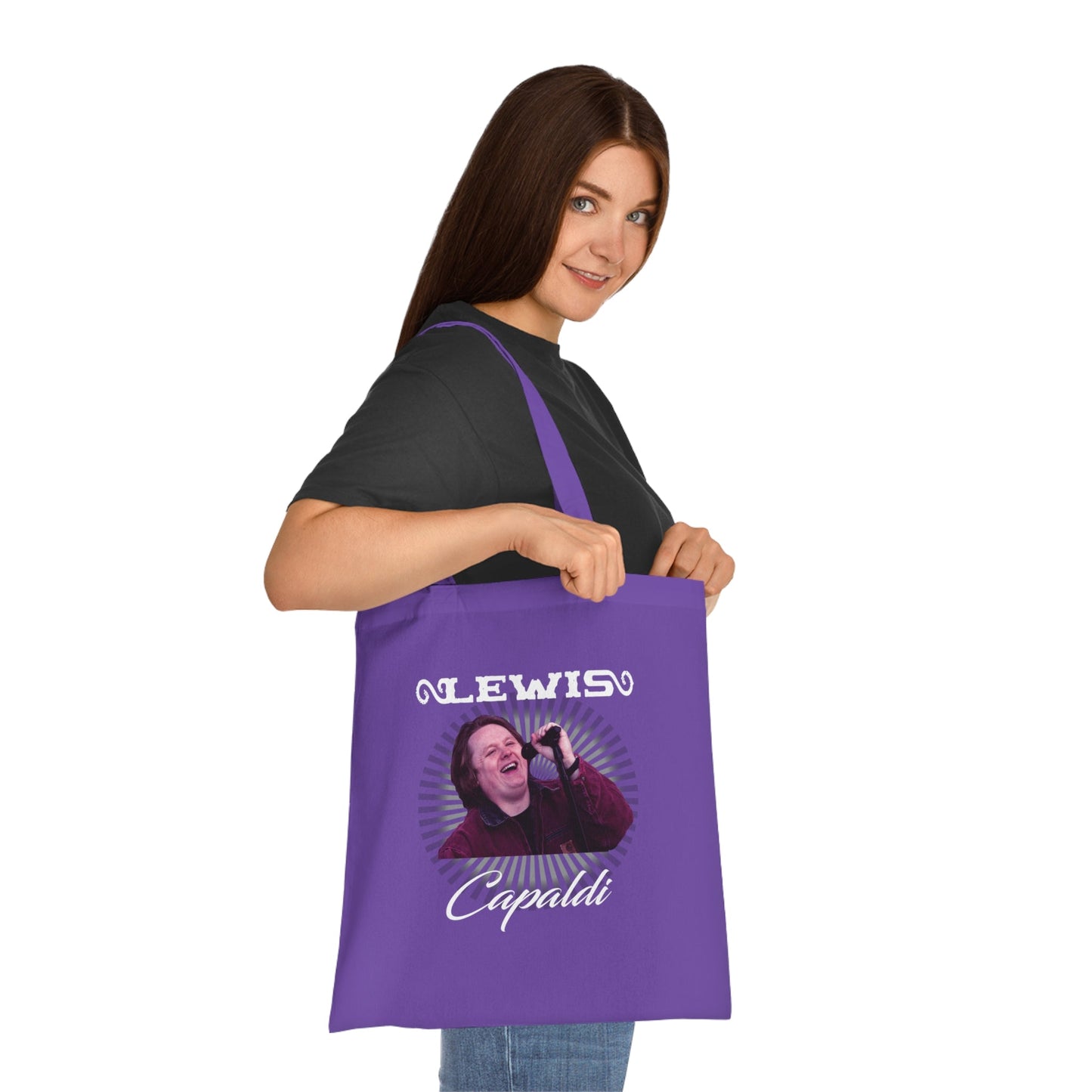 Lewis Capaldi Cotton Tote Bag - Graphic