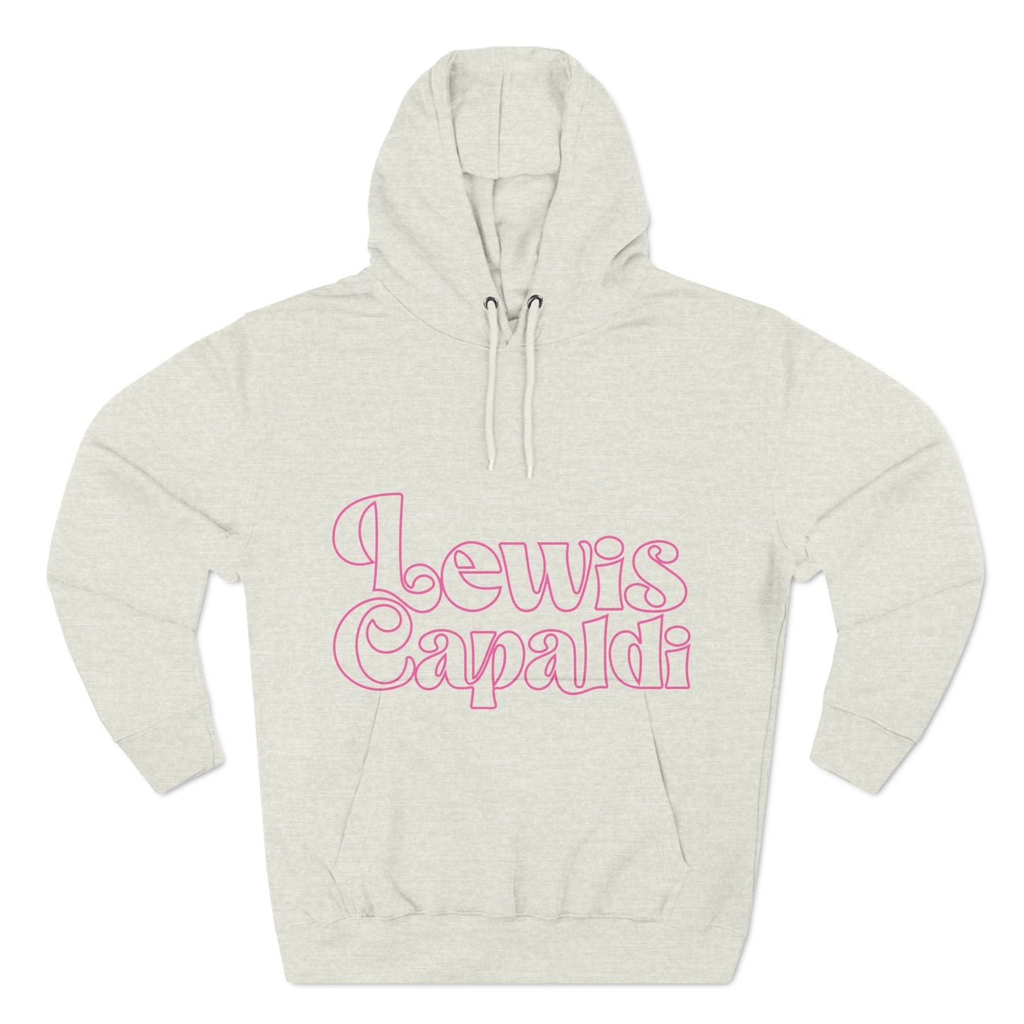 Lewis Capaldi Three-Panel Fleece Hoodie - Writing