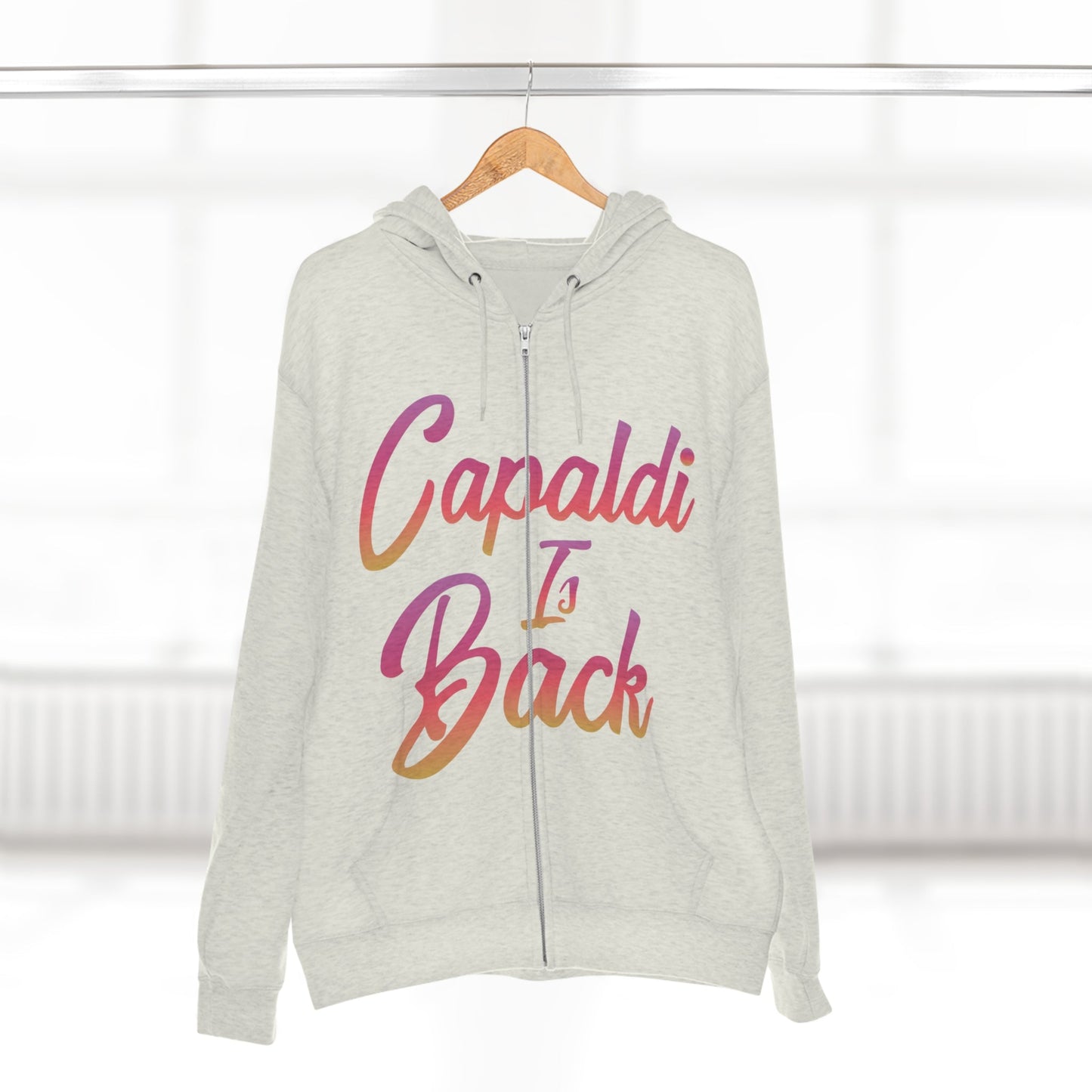 Lewis Capaldi Unisex Zip Hoodie - Capaldi is back