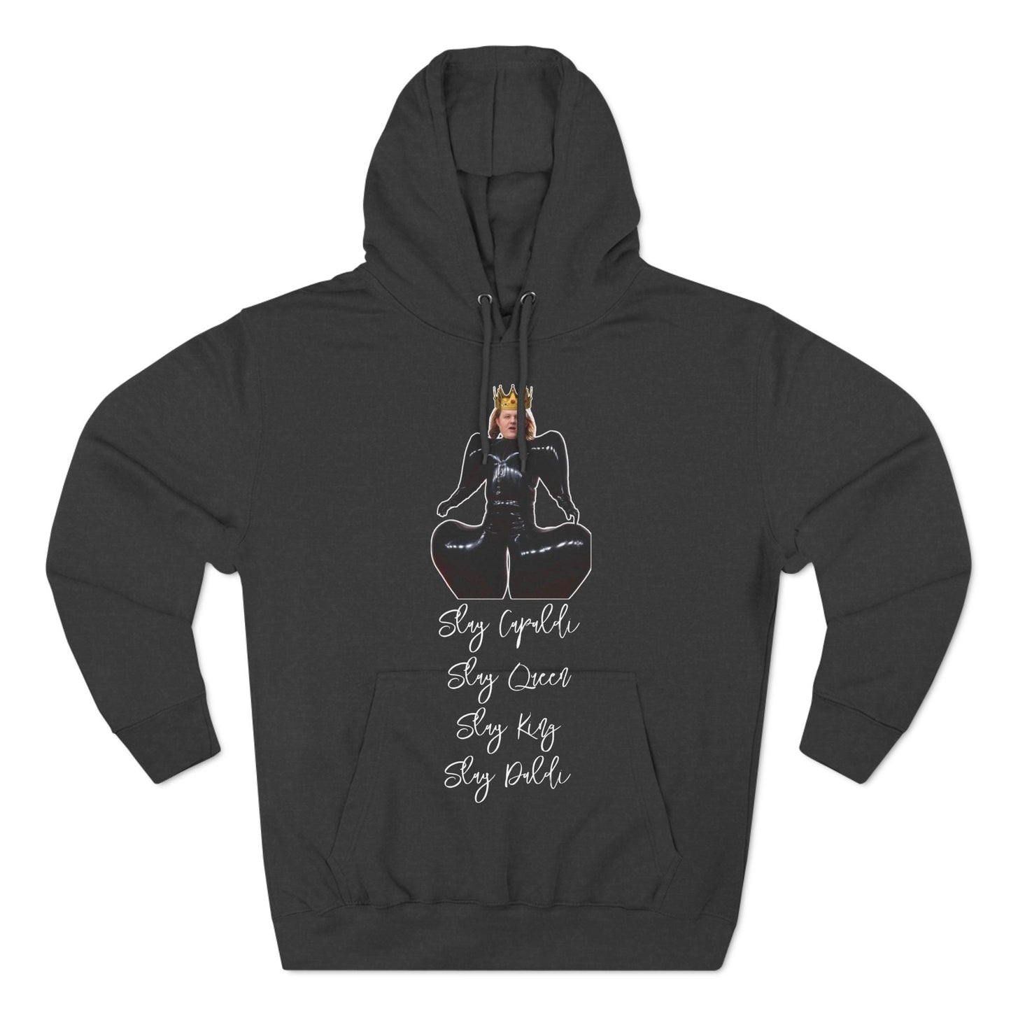 Lewis Capaldi Three-Panel Fleece Hoodie - Slay Capaldi