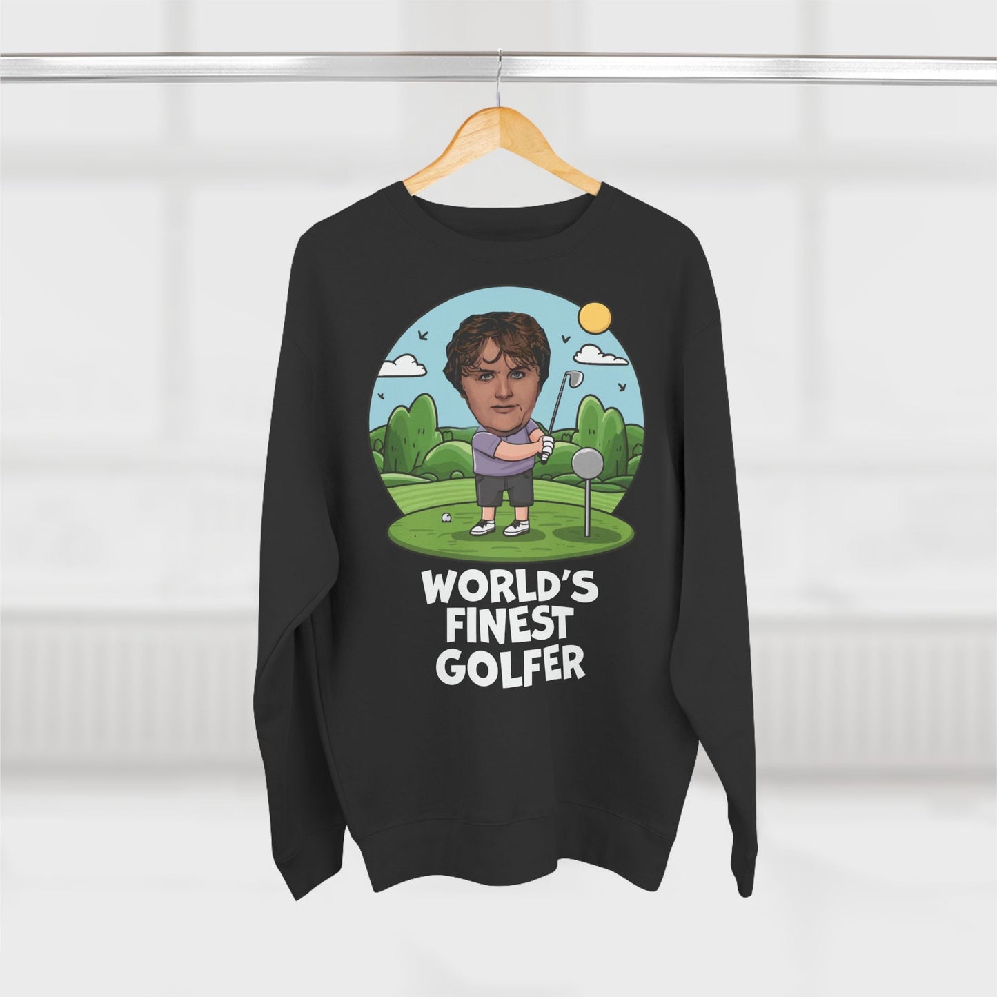 Lewis Capaldi Unisex Crewneck Sweatshirt - Golfing