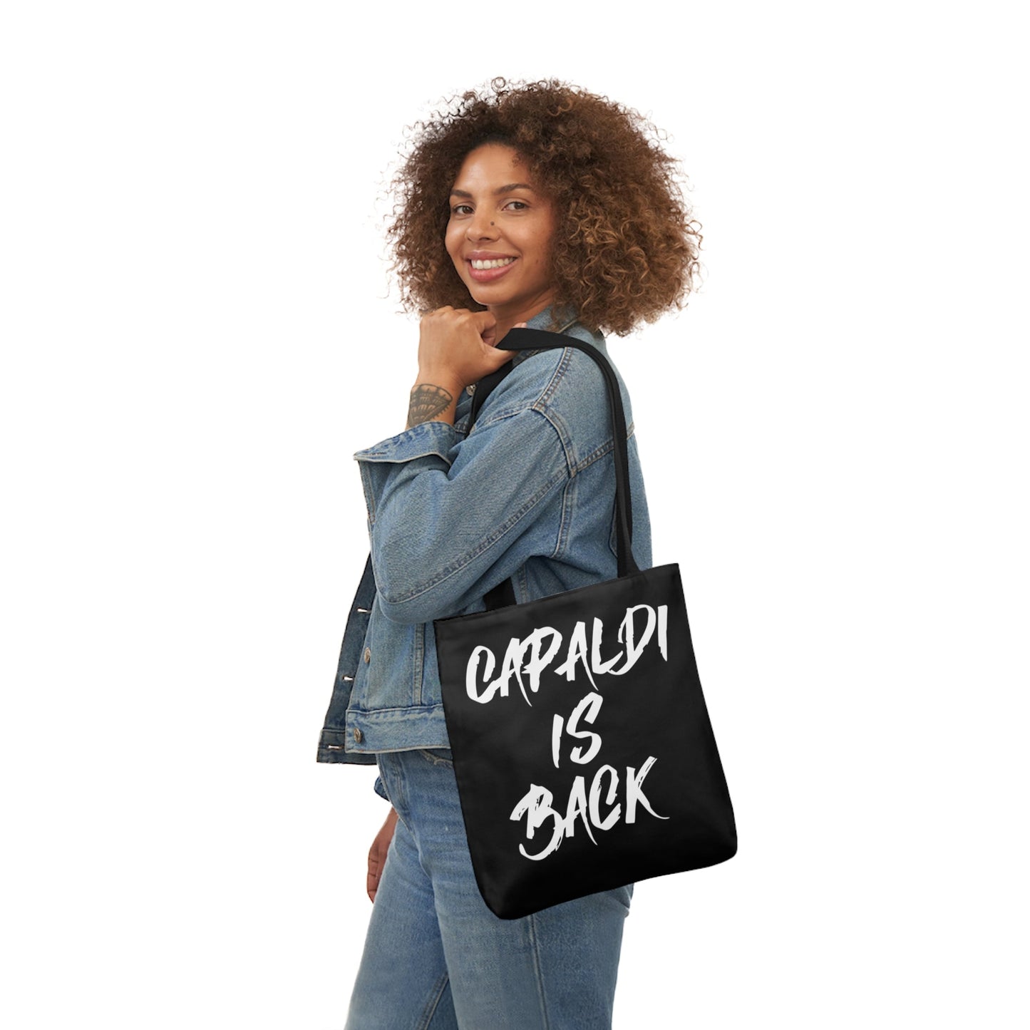 Lewis Capaldi Canvas Tote Bag - Capaldi is  back