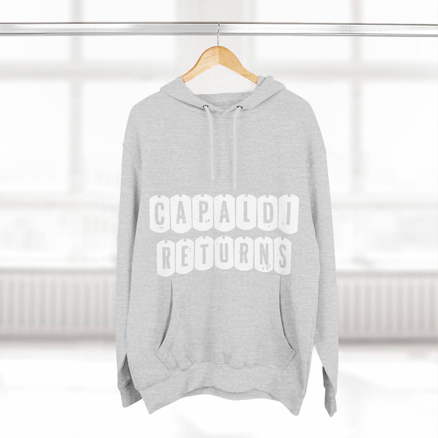 Lewis Capaldi Three-Panel Fleece Hoodie - Capaldi Returns