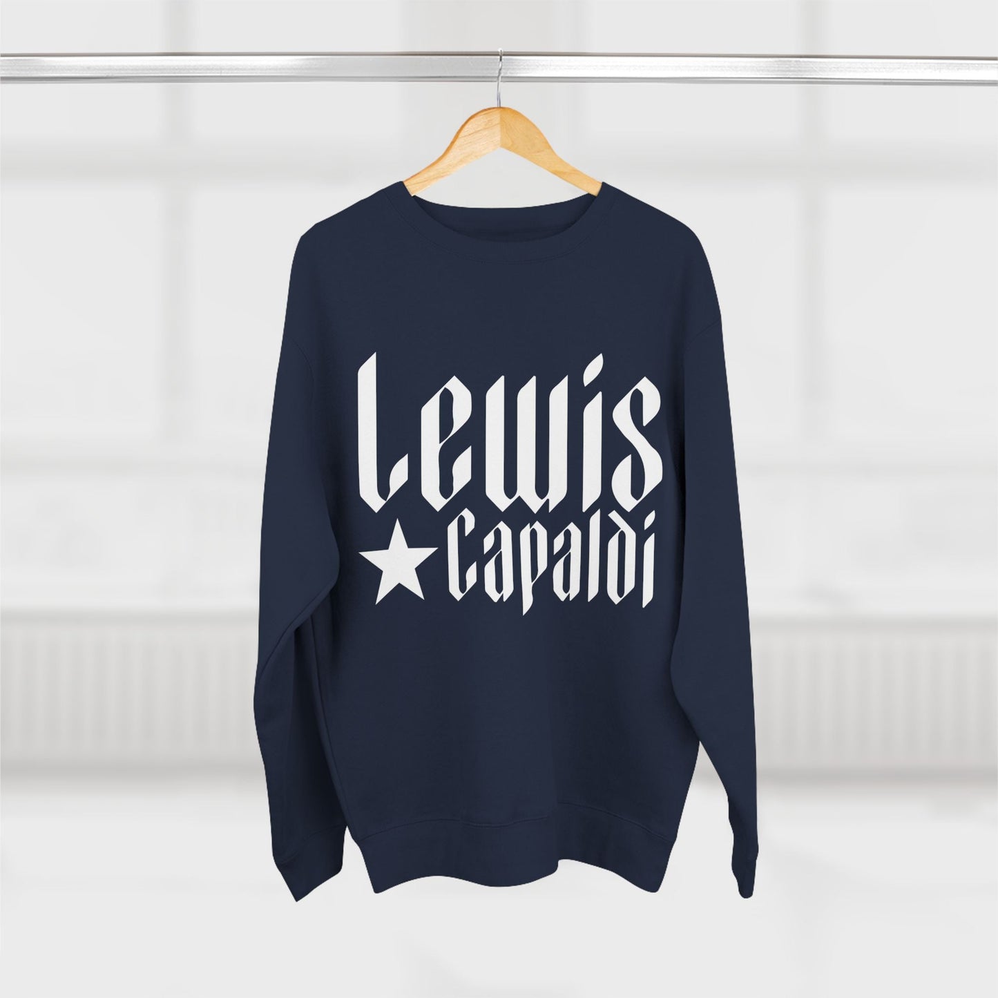 Lewis Capaldi Unisex Crewneck Sweatshirt - Writing