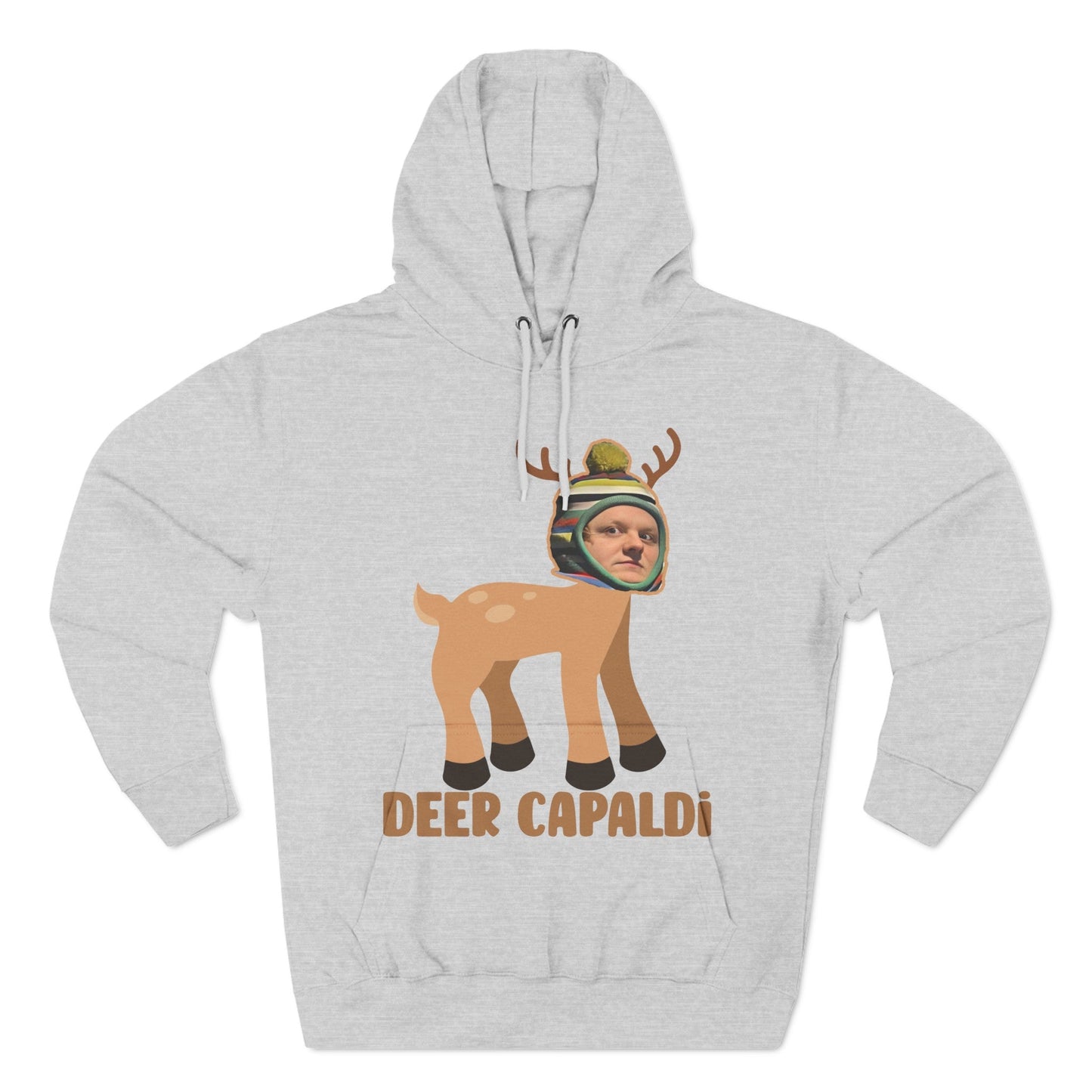 Lewis Capaldi Three-Panel Fleece Hoodie - Deer Capaldi