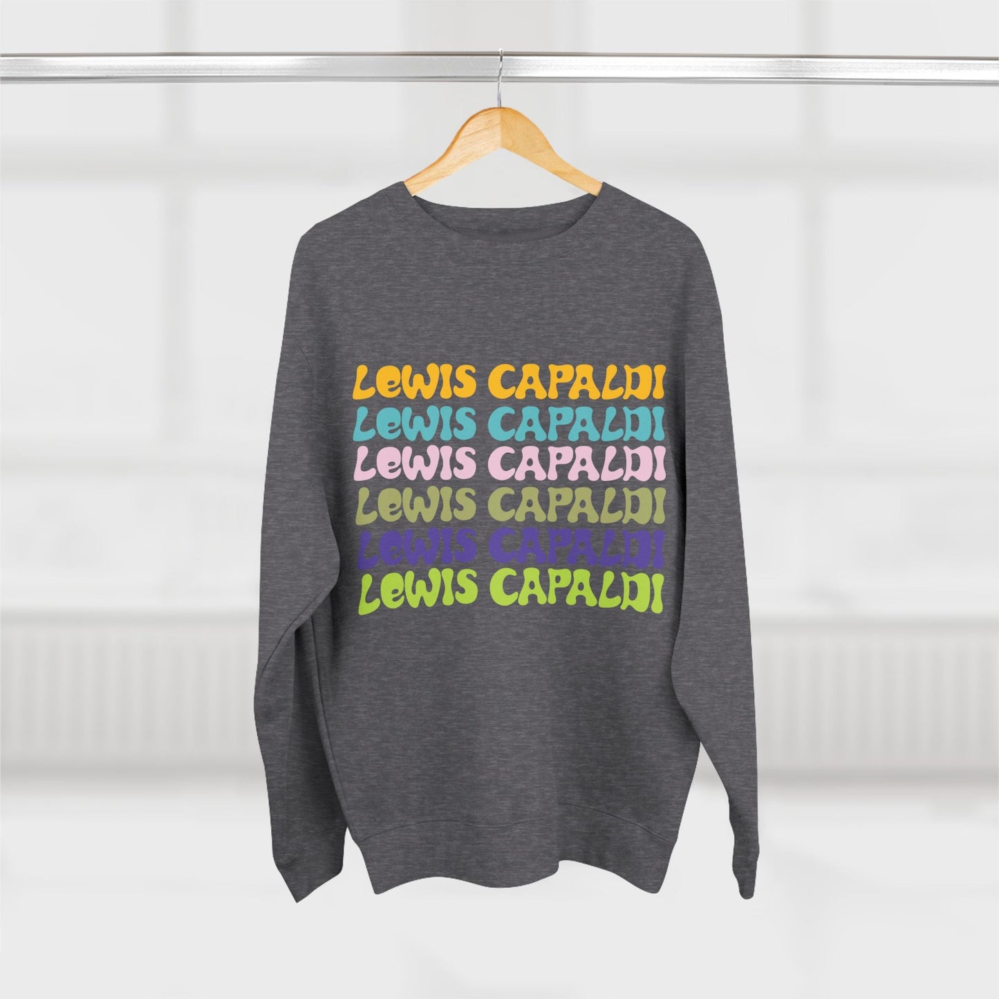 Lewis Capaldi Unisex Crewneck Sweatshirt - Writing