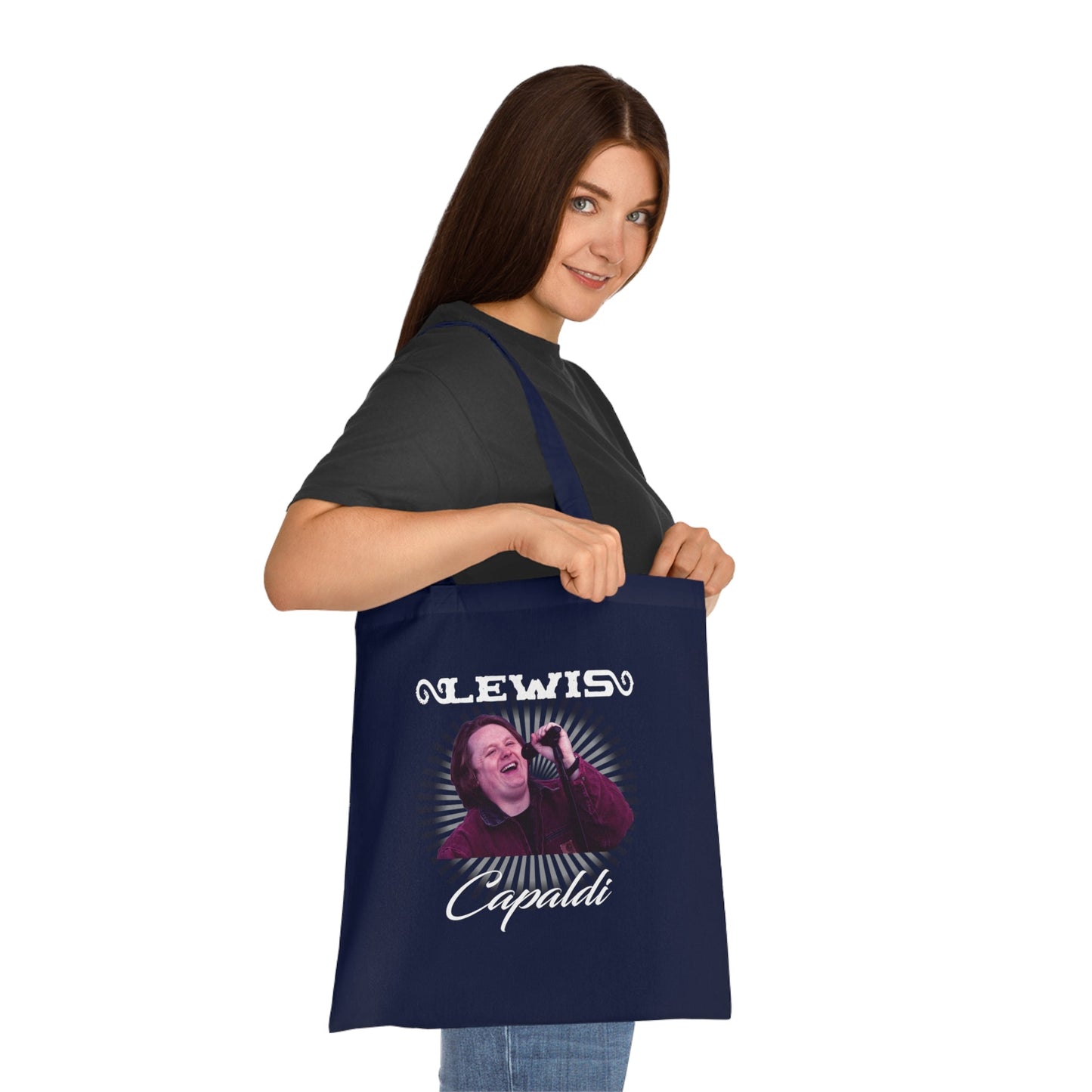 Lewis Capaldi Cotton Tote Bag - Graphic