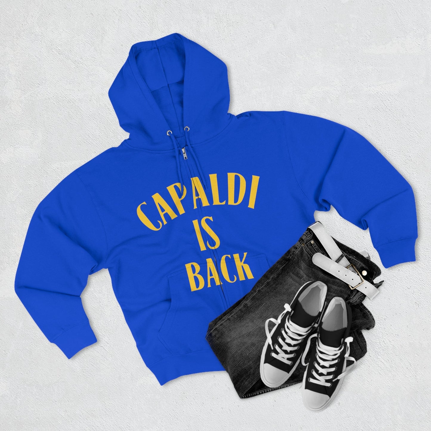 Lewis Capaldi Unisex Zip Hoodie - Capaldi is back