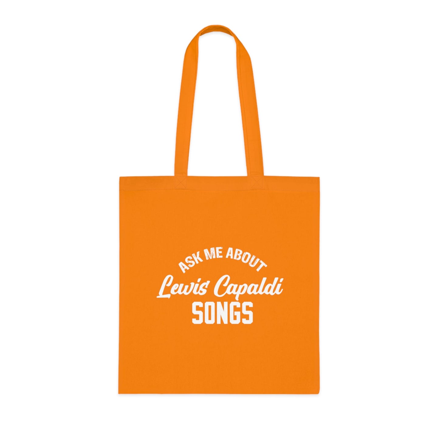 Lewis Capaldi Tote bag - Ask me about Lewis Capaldi songs