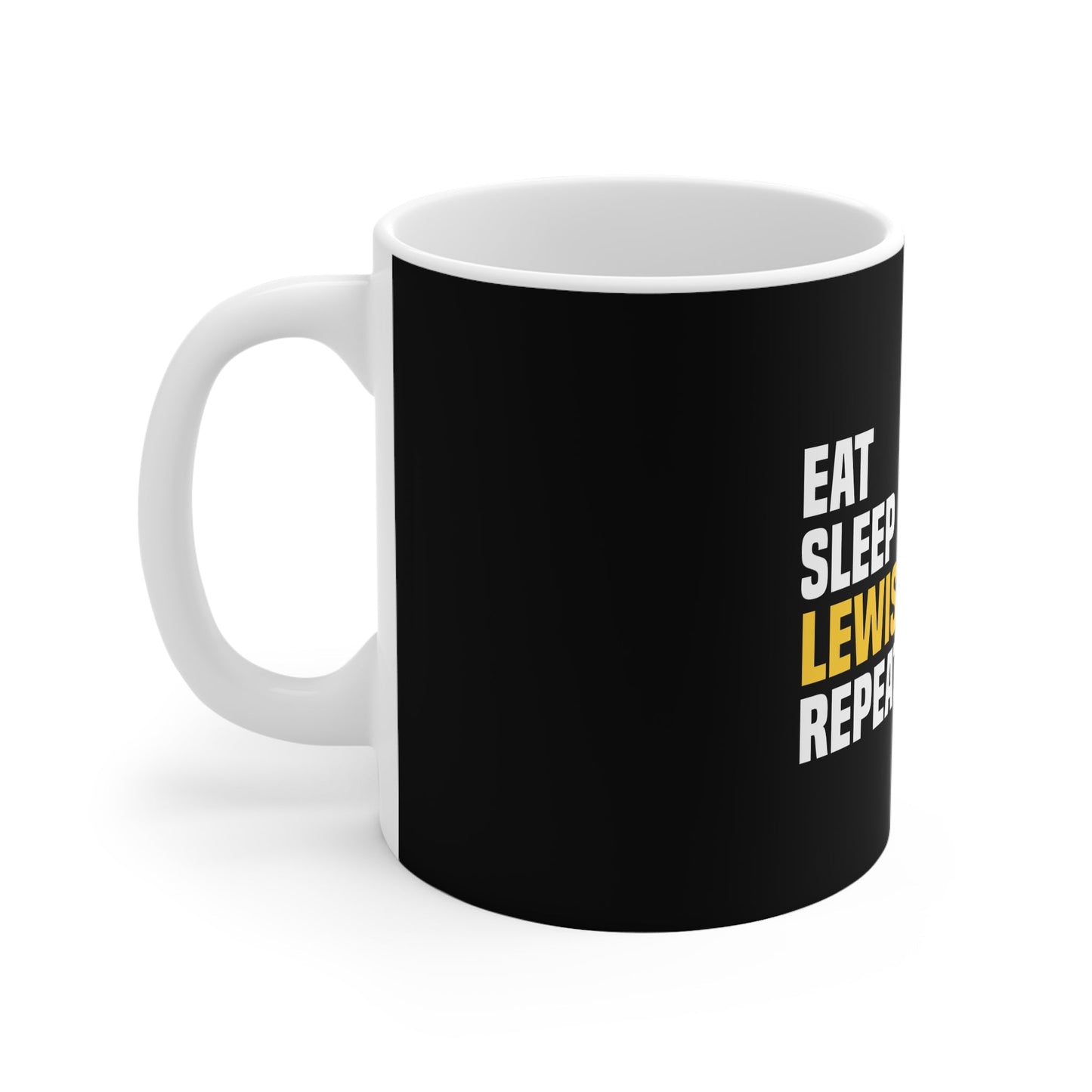 Lewis Capaldi Mug - Eat sleep Lewis Capaldi repeat