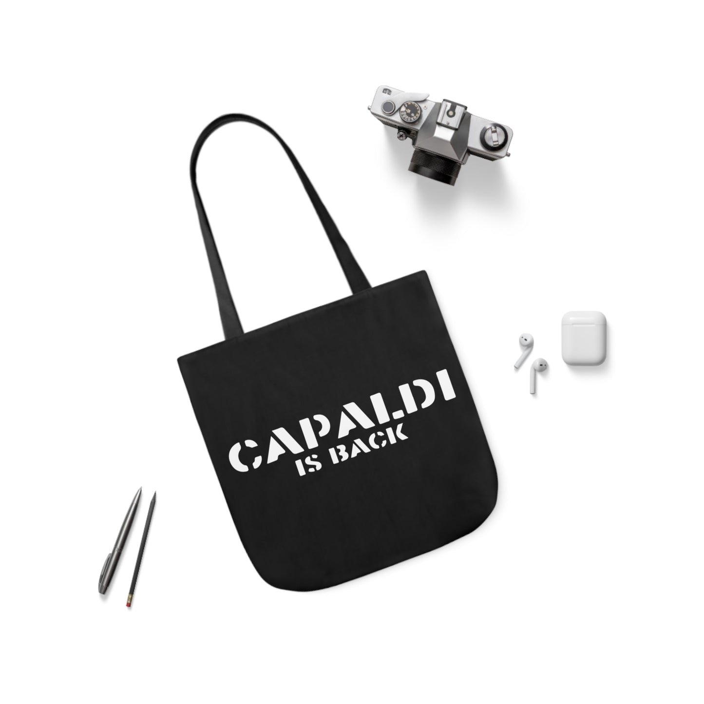 Lewis Capaldi Canvas Tote Bag - Capaldi is back