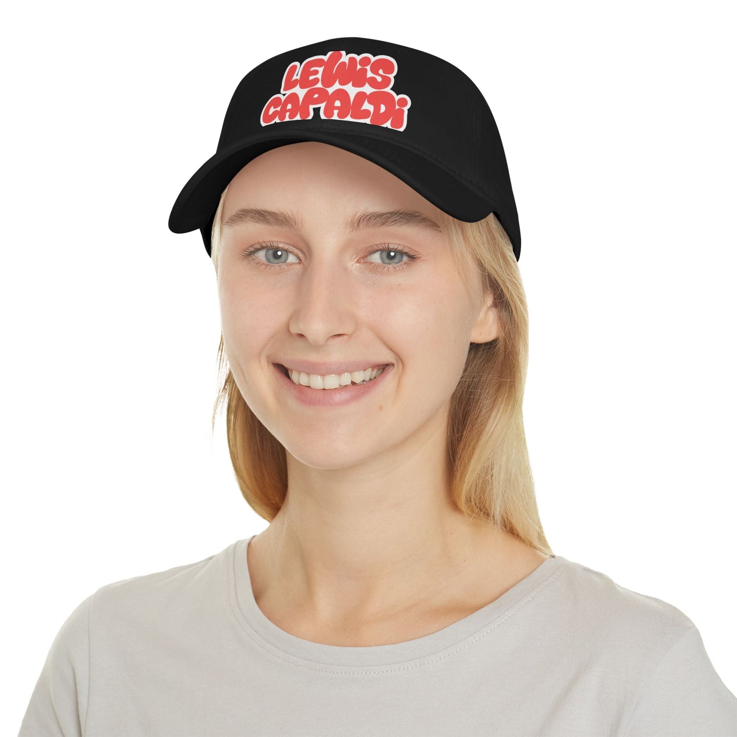 Lewis Capaldi Low Profile Baseball Hat - Writing