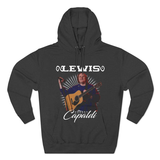 Lewis Capaldi Three-Panel Fleece Hoodie - Graphic