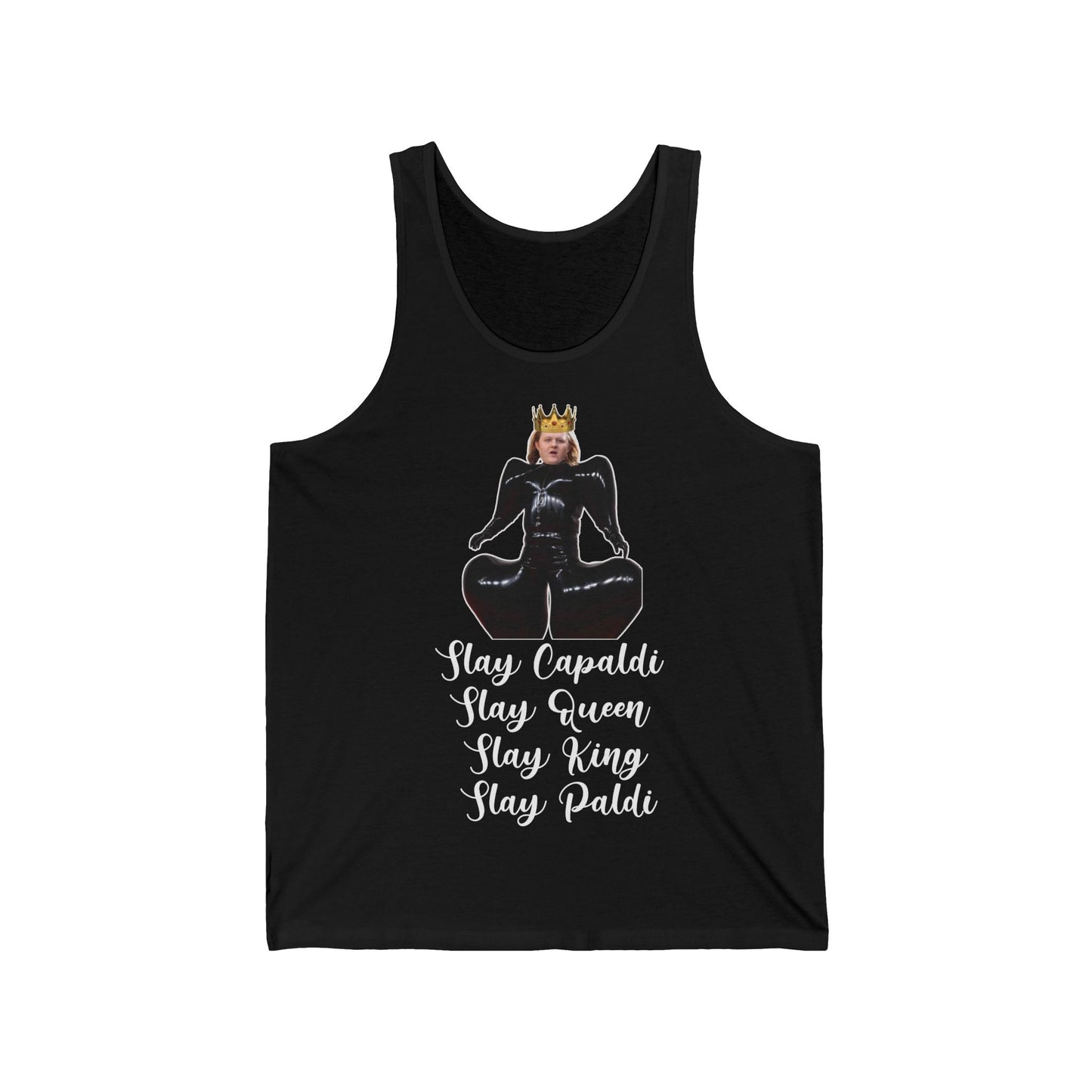 Lewis Capaldi Unisex Jersey Tank Top  - Slay Capaldi