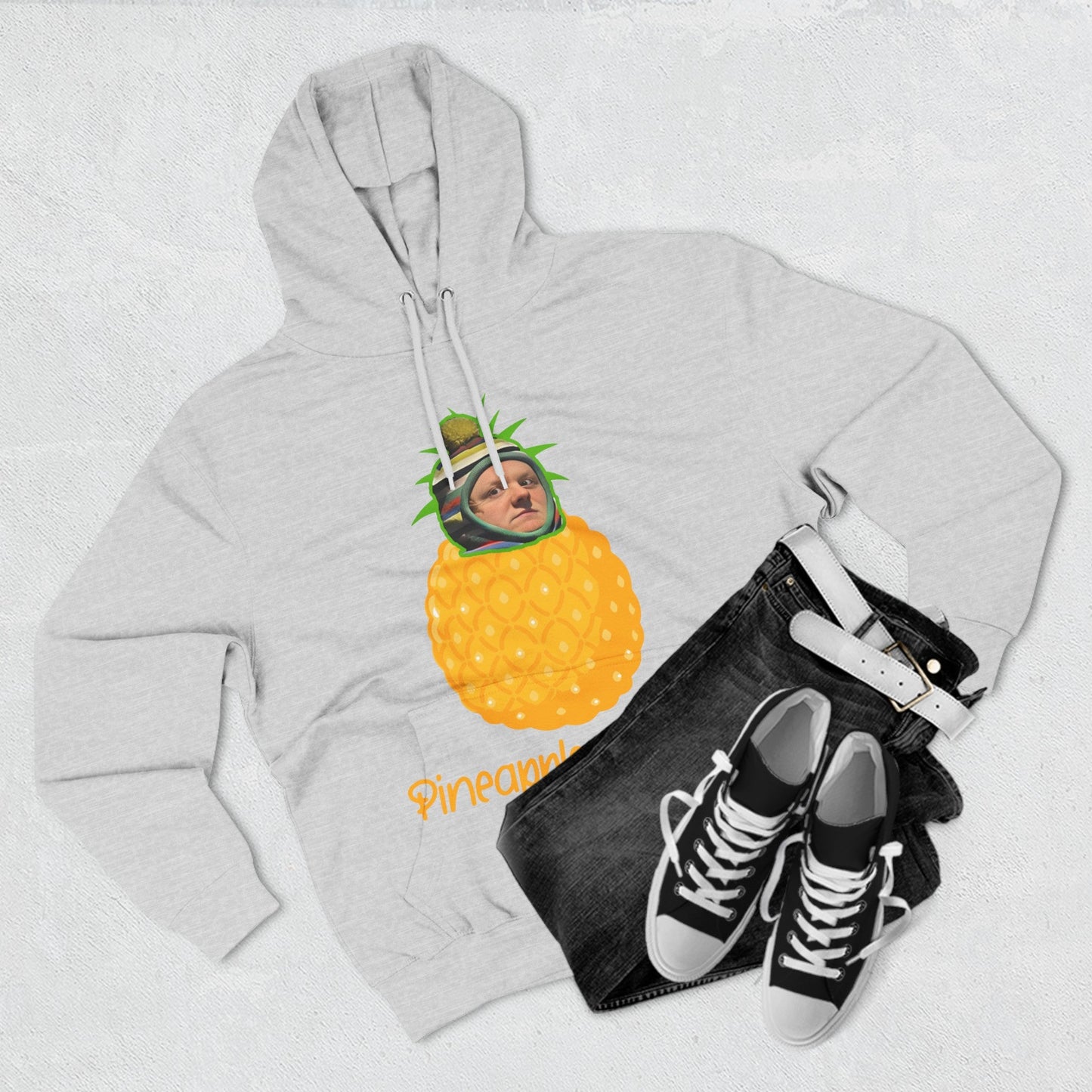 Lewis Capaldi Three-Panel Fleece Hoodie - Pineapple Capaldi