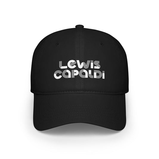 Lewis Capaldi Low Profile Baseball Hat - Writing