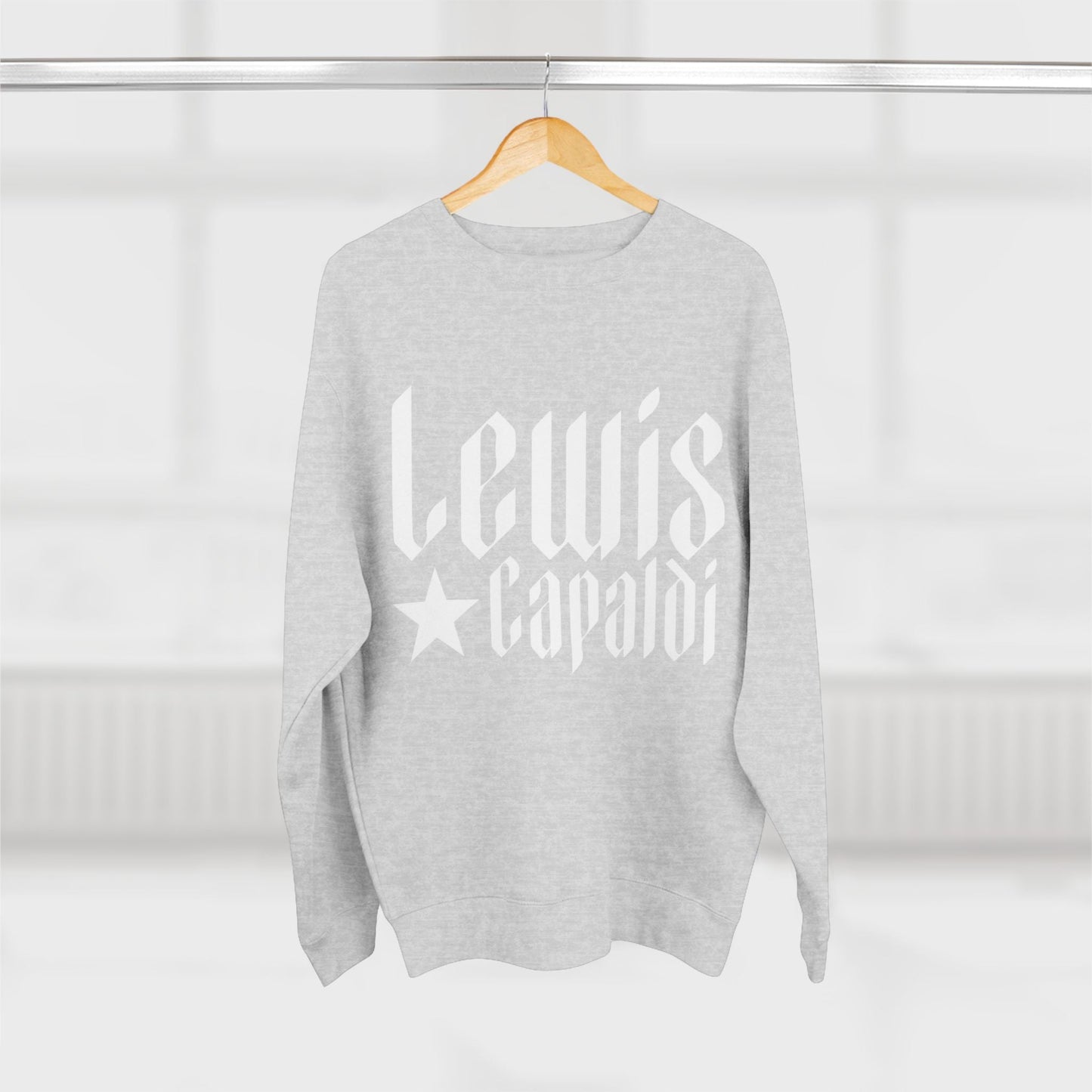 Lewis Capaldi Unisex Crewneck Sweatshirt - Writing