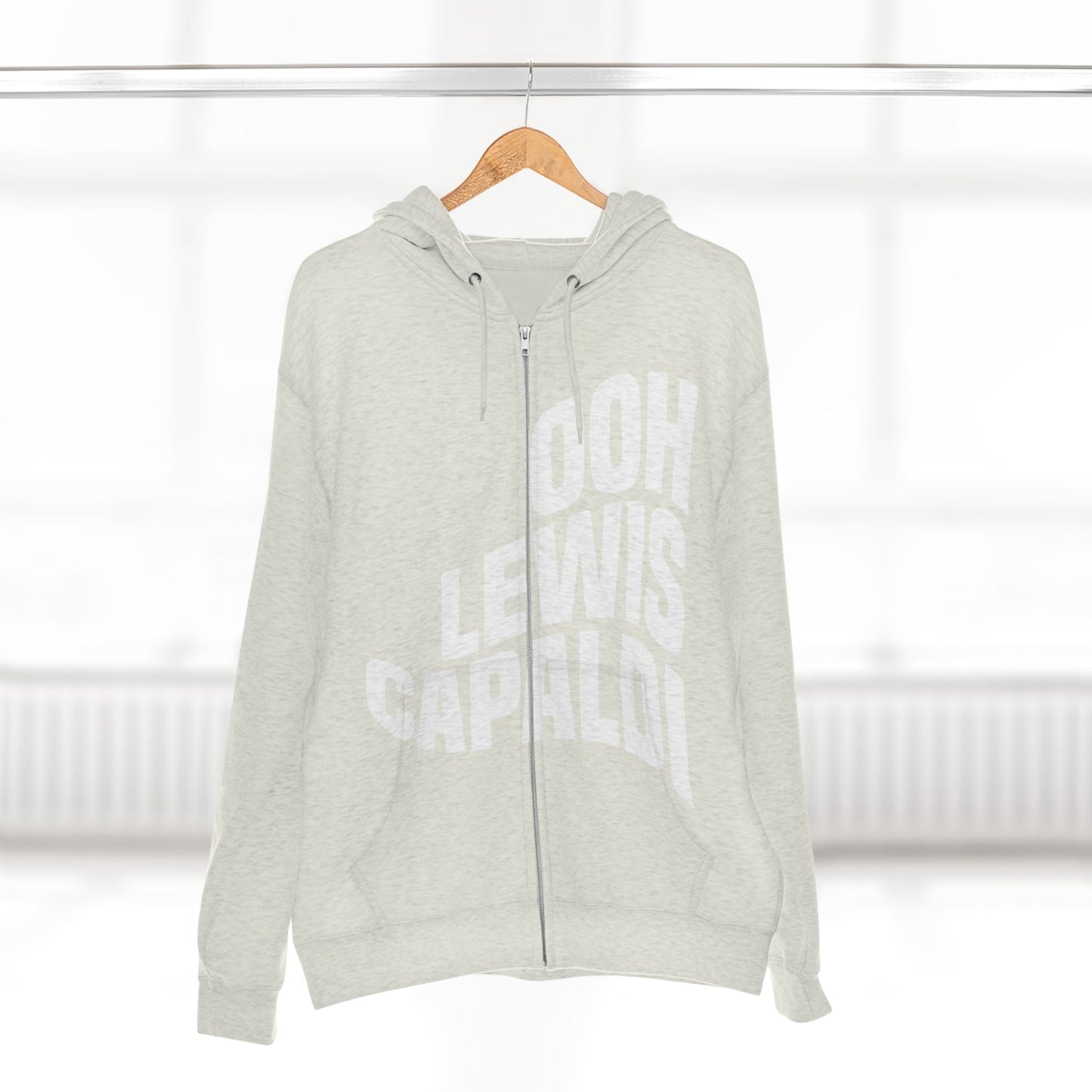 Lewis Capaldi Unisex Zip Hoodie - Ooh Lewis Capaldi